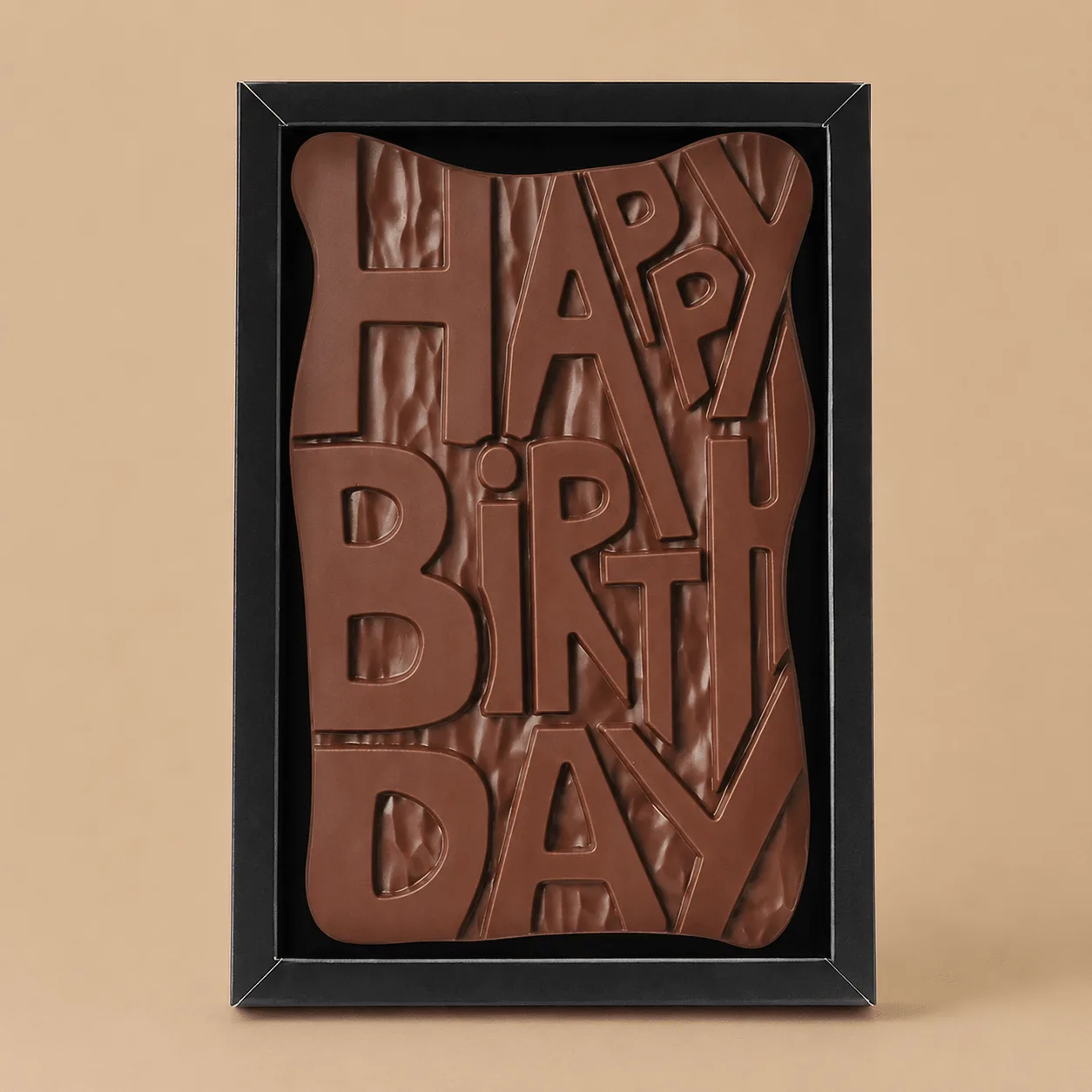 Hotel Chocolat Happy Birthday Slab: the shop's own photo