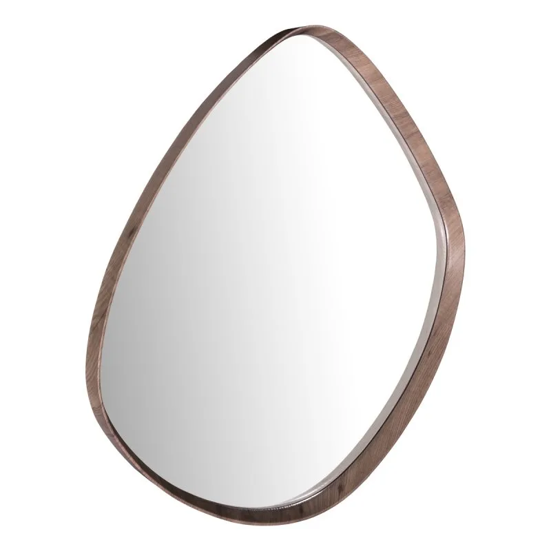Dar Wisebuys Zuna Mirror In Brown Pine Veneer: the shop's own photo