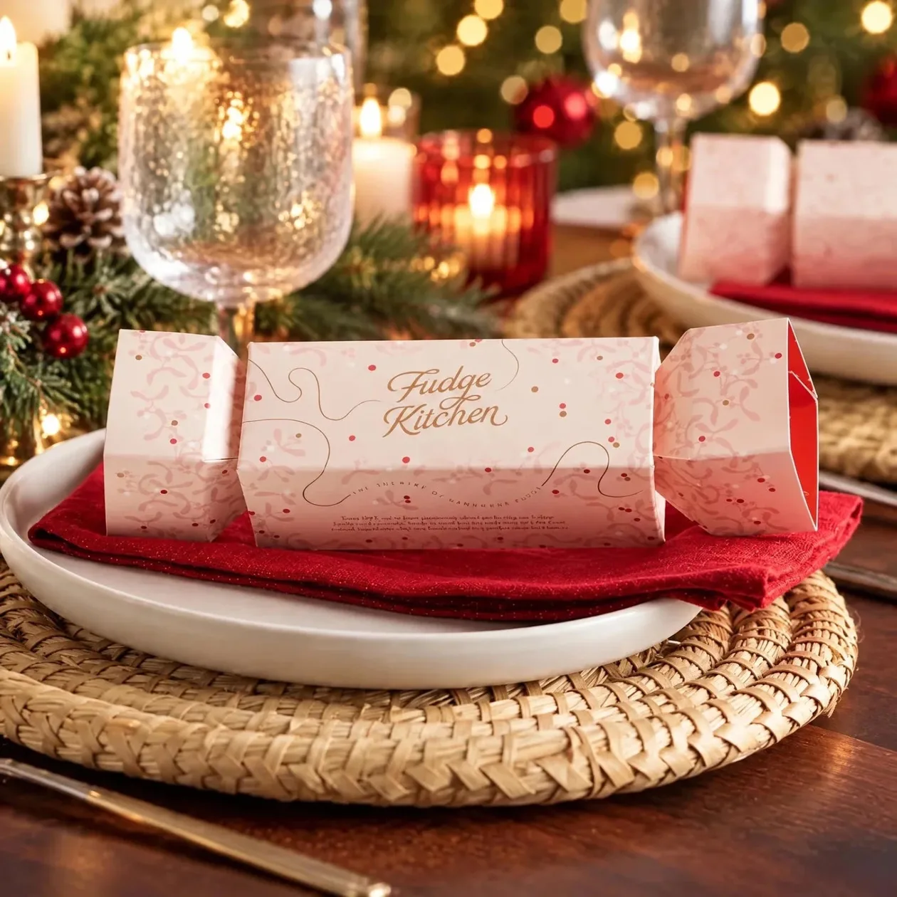 Luxury Fudge Christmas Cracker: the shop's own photo