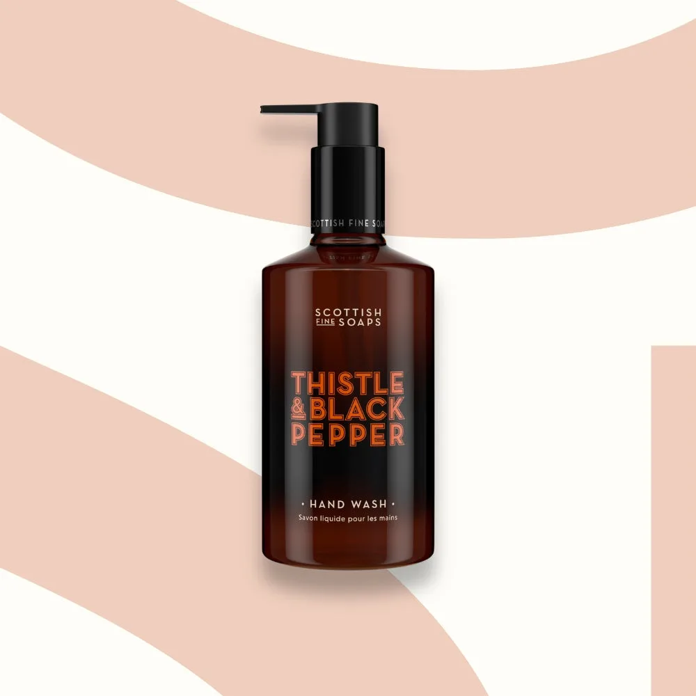 Thistle & Black Pepper Hand Wash 300ml Pump Bottle: the shop's own photo