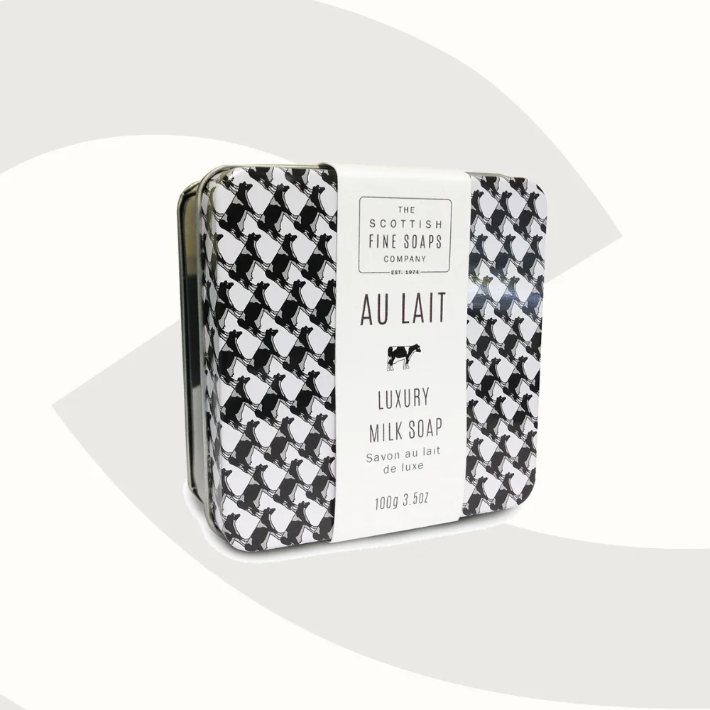 Au Lait Soap In A Tin - 100g: the shop's own photo