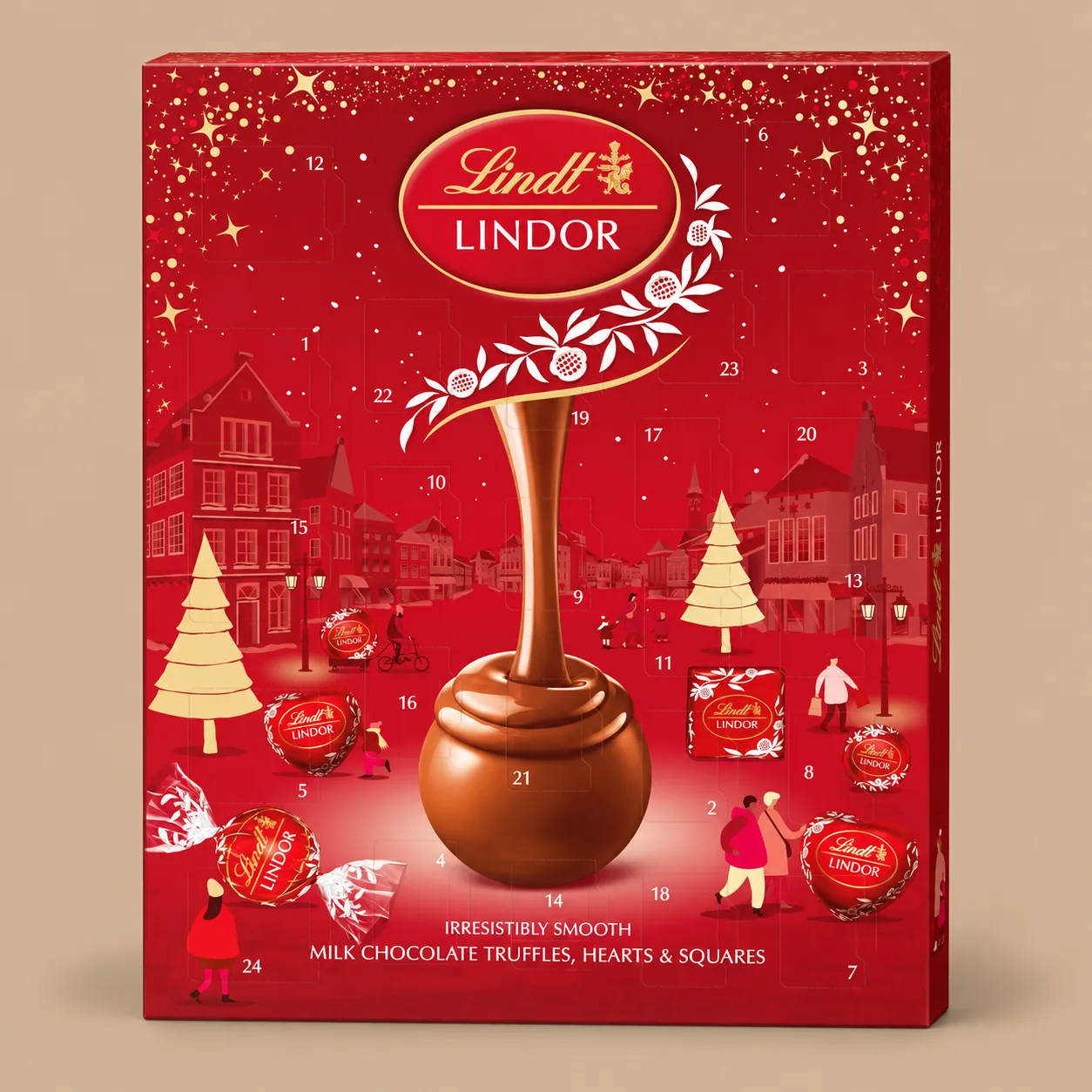 Lindt Lindor Milk Chocolate Advent Calendar: the shop's own photo