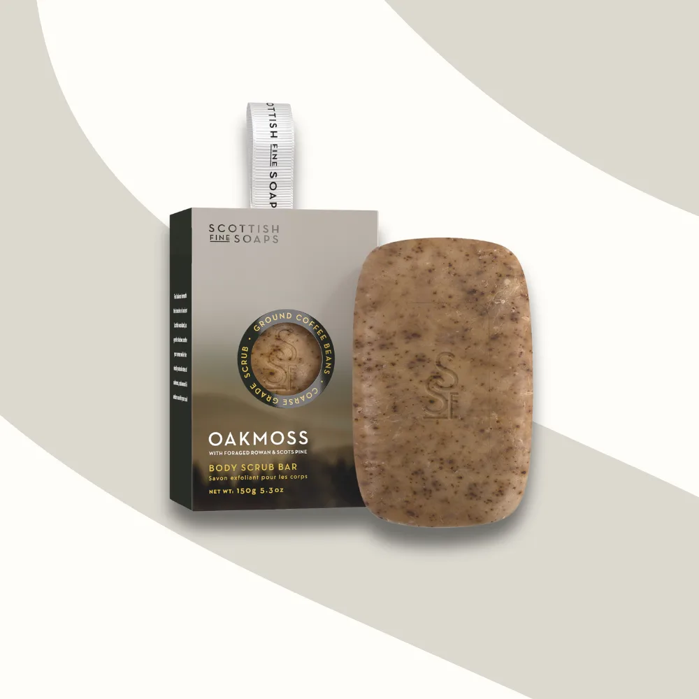 Oakmoss Body Scrub Bar 150 g: the shop's own photo