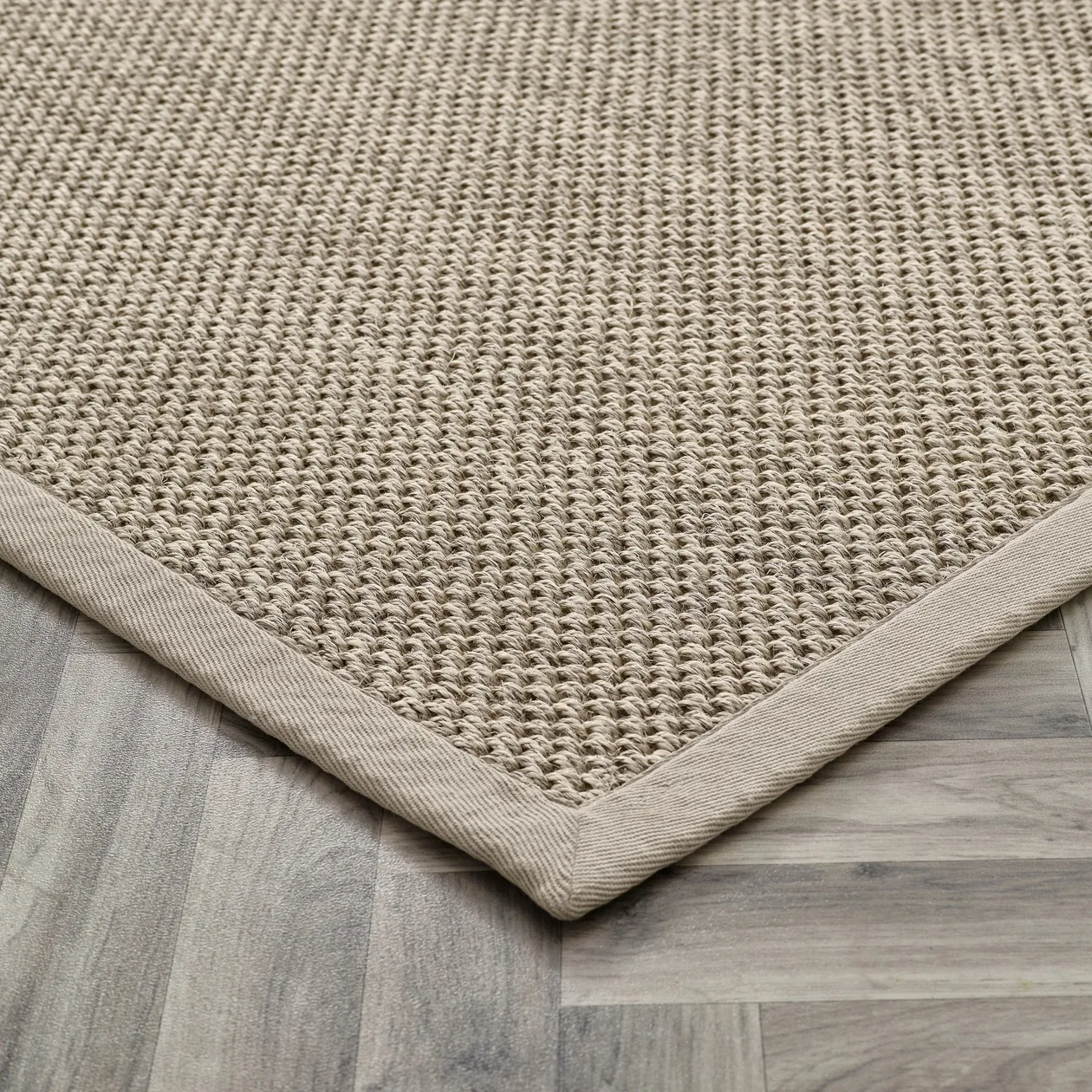 Sisal Talia - Sand with Sand Border / 120X170: the shop's own photo