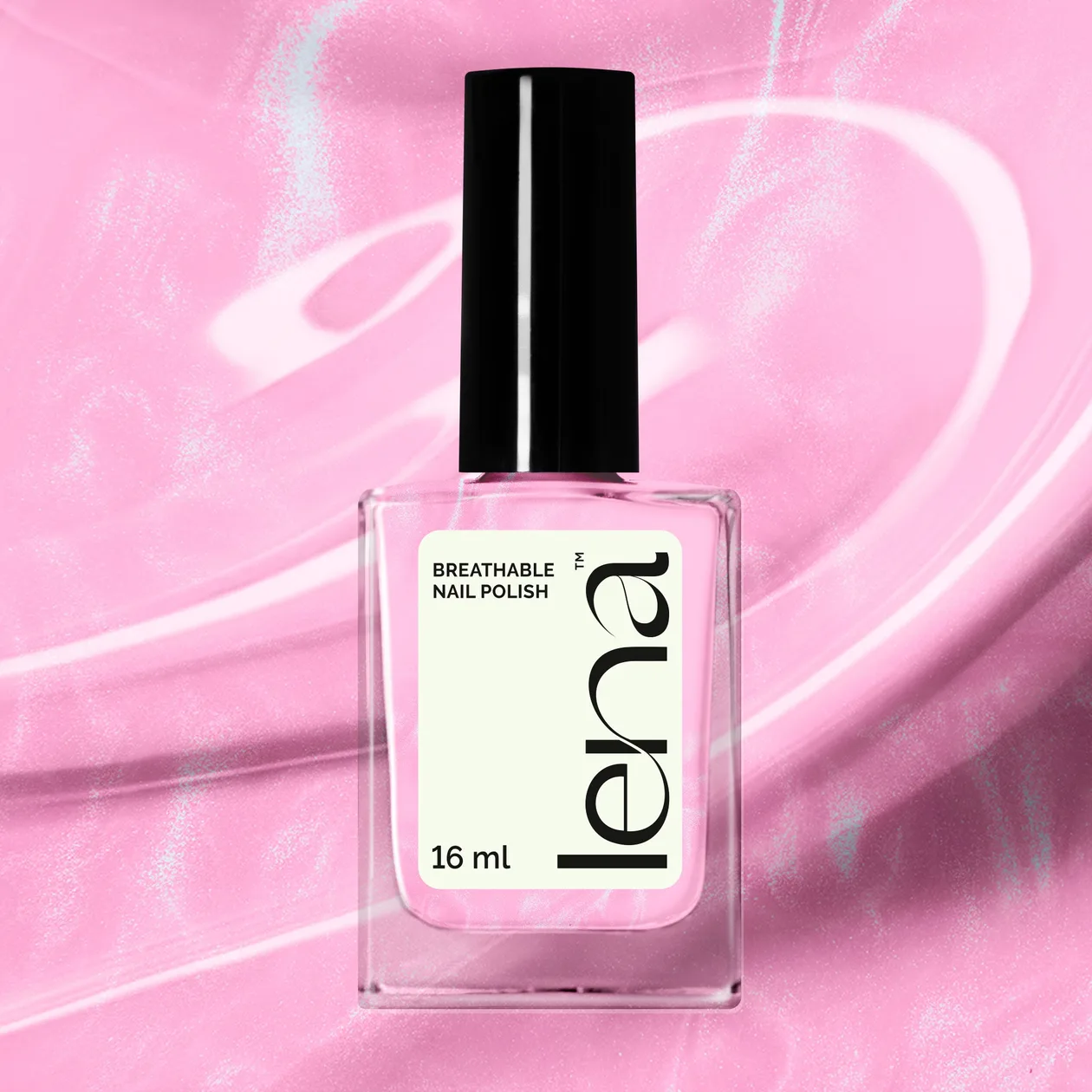 LENA Breathable Holographic Nail Polish - Mehndi Party - LE252: the shop's own photo