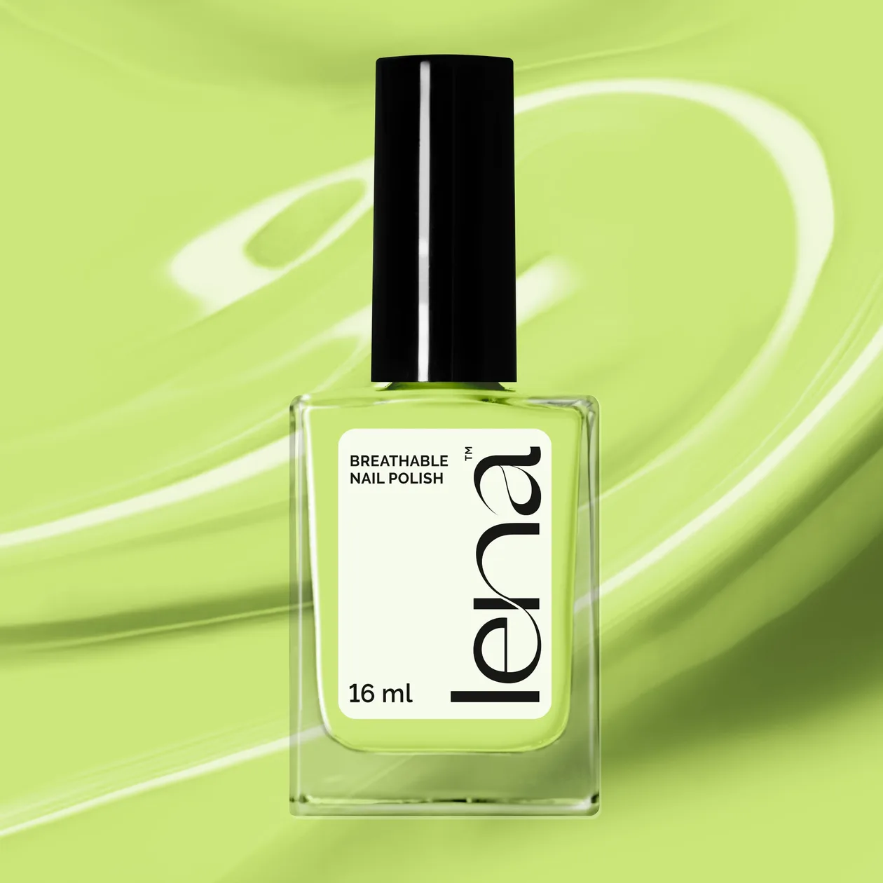 LENA Breathable Nail Polish - Pray, Slay, Matcha - LE331: the shop's own photo