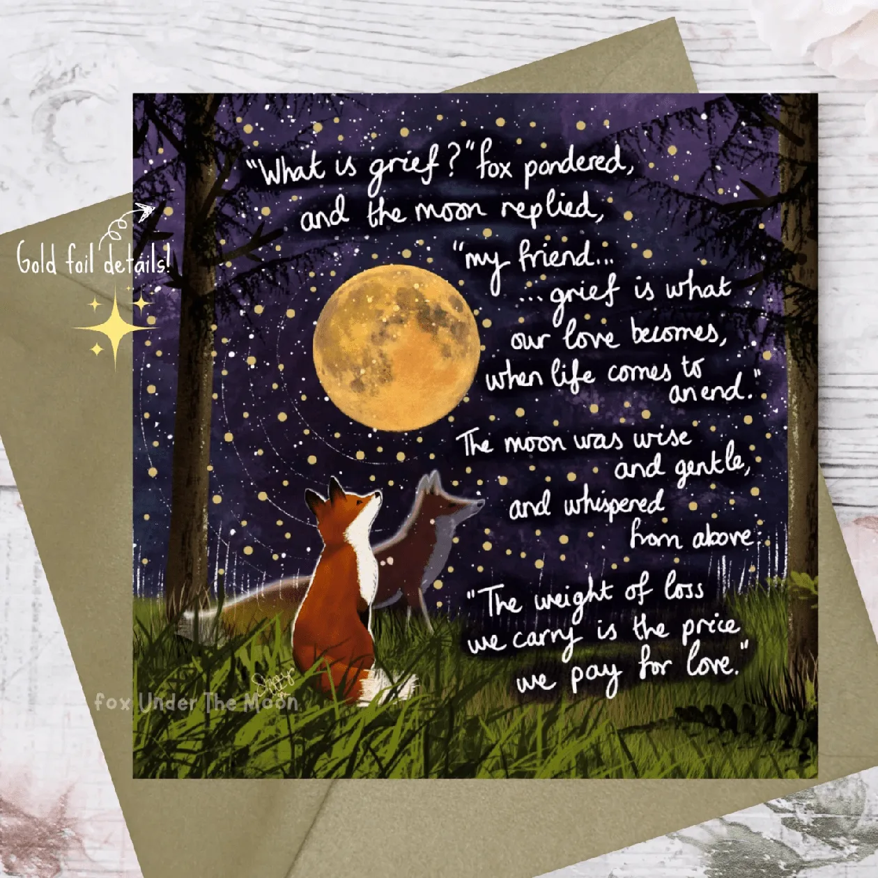 Grief - Greeting Card | Sympathy Card | Thinking of You: the shop's own photo