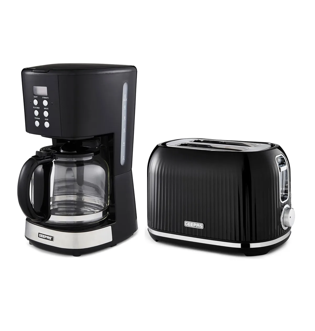 1.5L Filter Coffee Machine & 2-Slice Toaster Combo Set: the shop's own photo