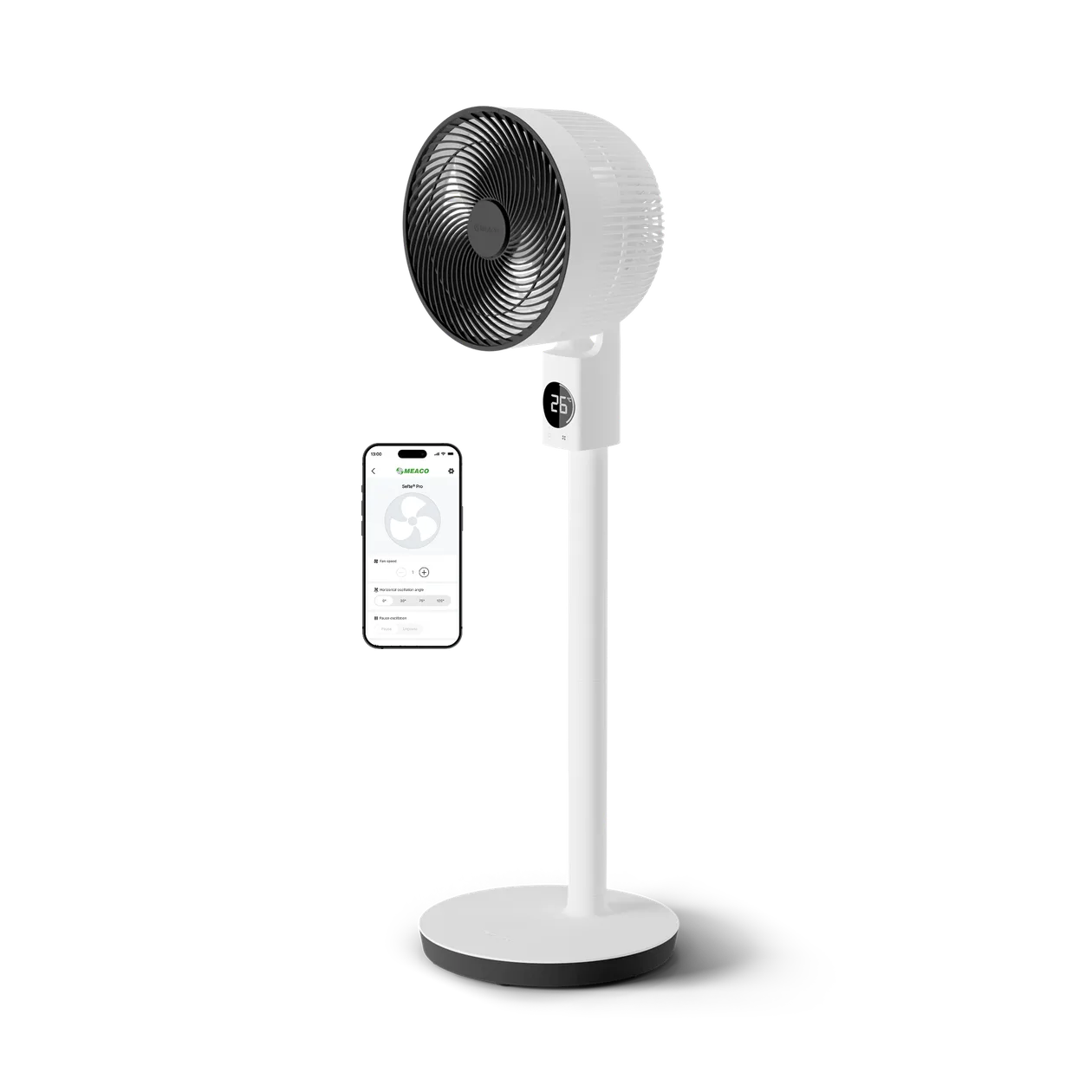 MeacoFan Sefte® Pro 10" Pedestal Air Circulator with Storage Bag: the shop's own photo