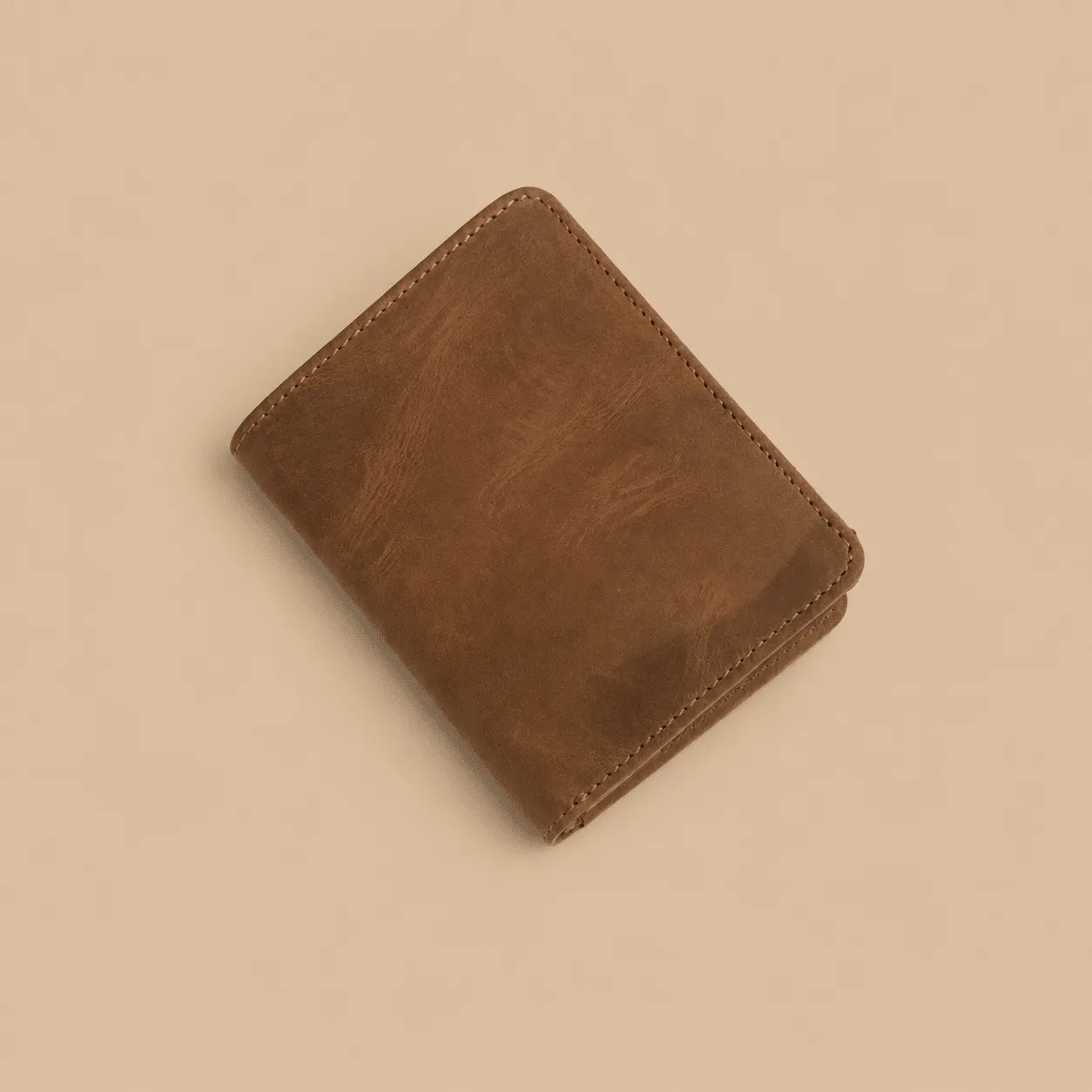 Willys Wallets Brown Trifold Wallet: the shop's own photo