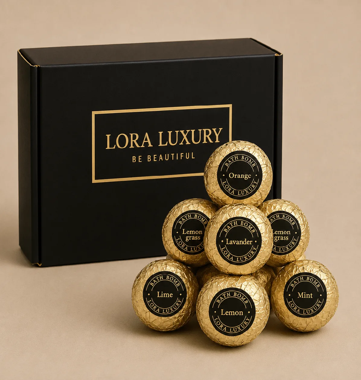 Cocoa & Shea Bath Bombs: the shop's own photo
