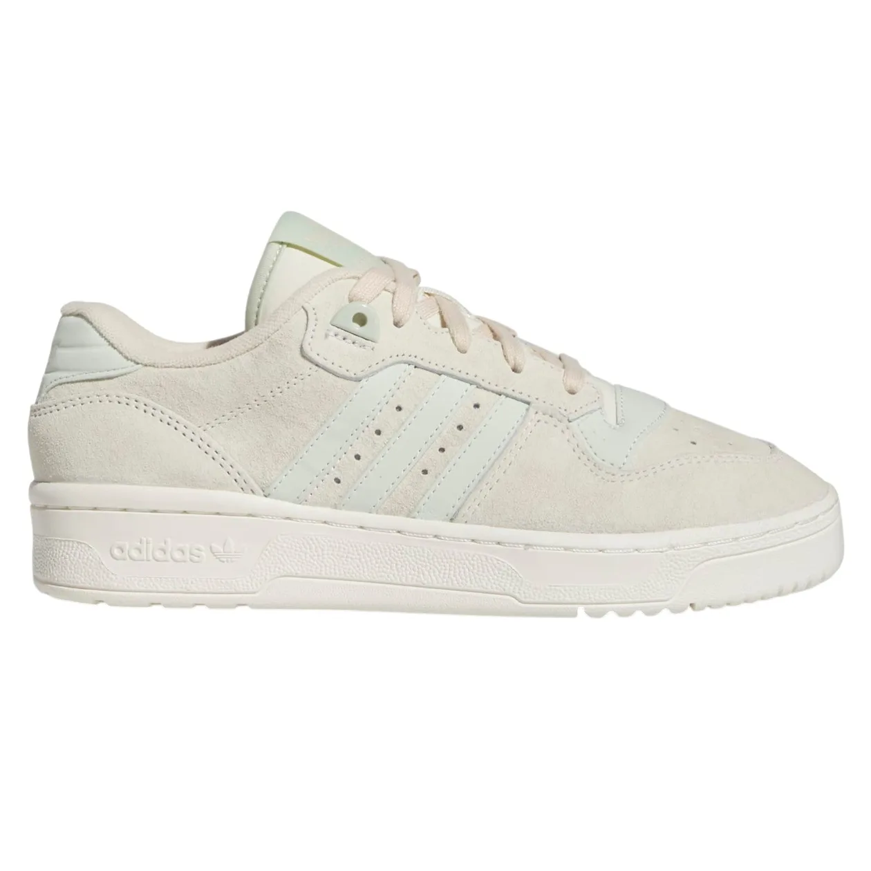 adidas Originals Women's Rivalry Low Trainers - Cream White / Linen Green / Off White | Size: 4: the shop's own photo