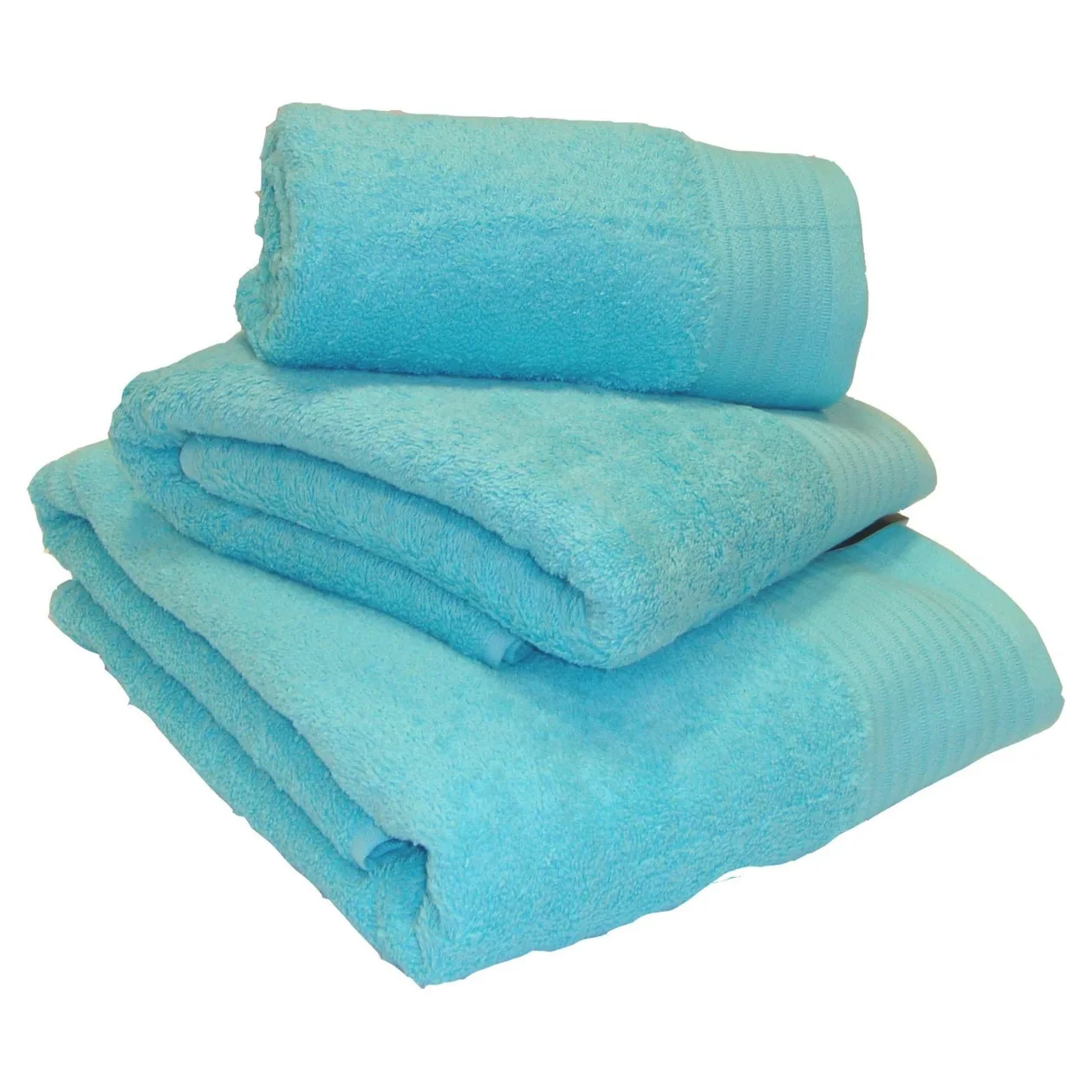 Chatsworth 100% Cotton Towels - Turquoise / Bath Sheet: the shop's own photo