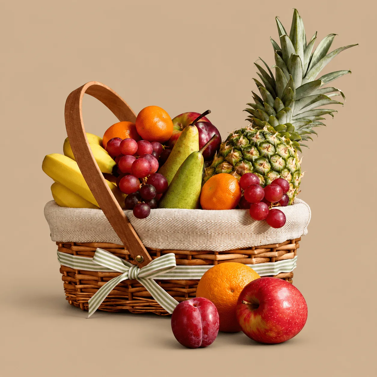 Medium Fresh Fruit Basket: the shop's own photo