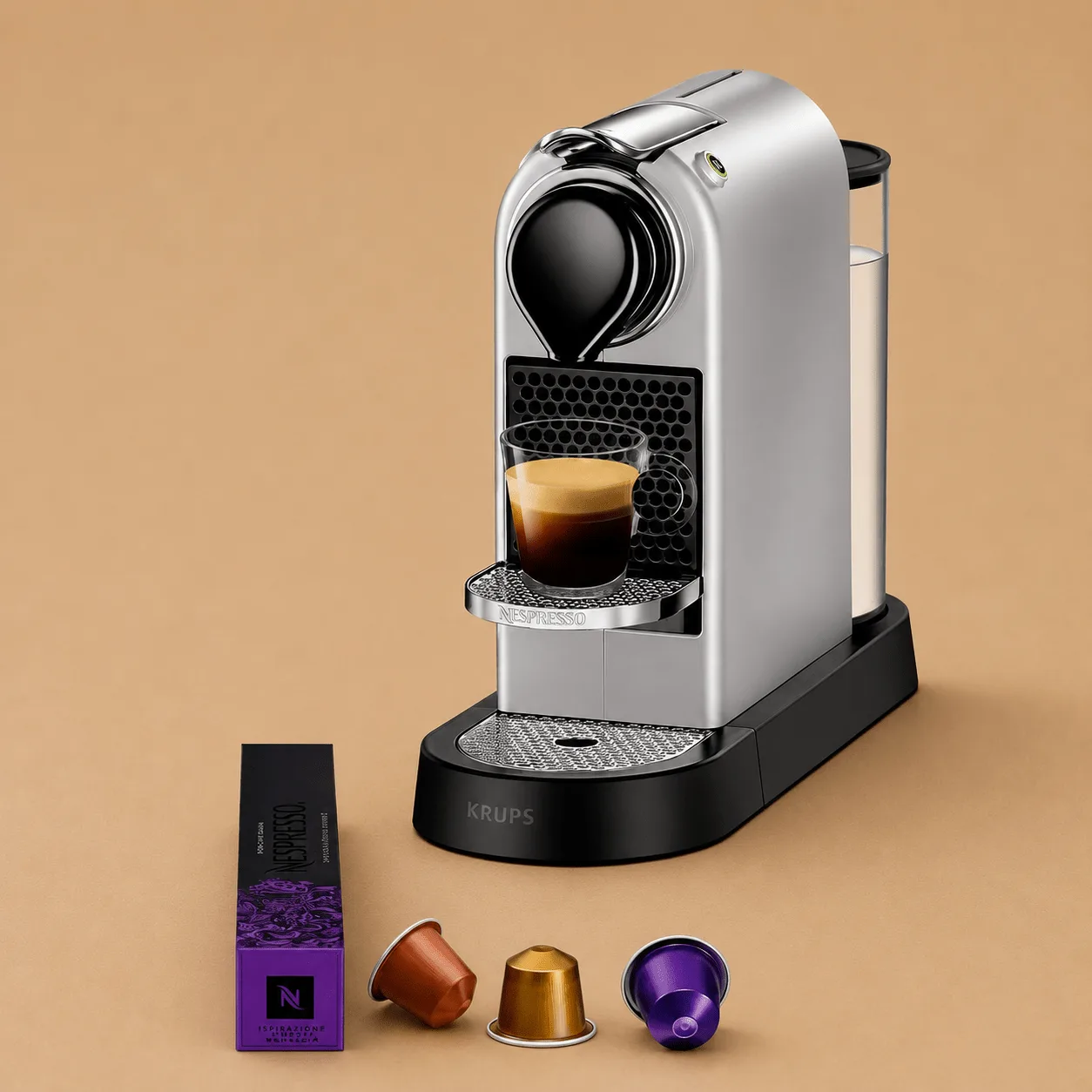 Nespresso Citiz Coffee Machine + Pods: the shop's own photo