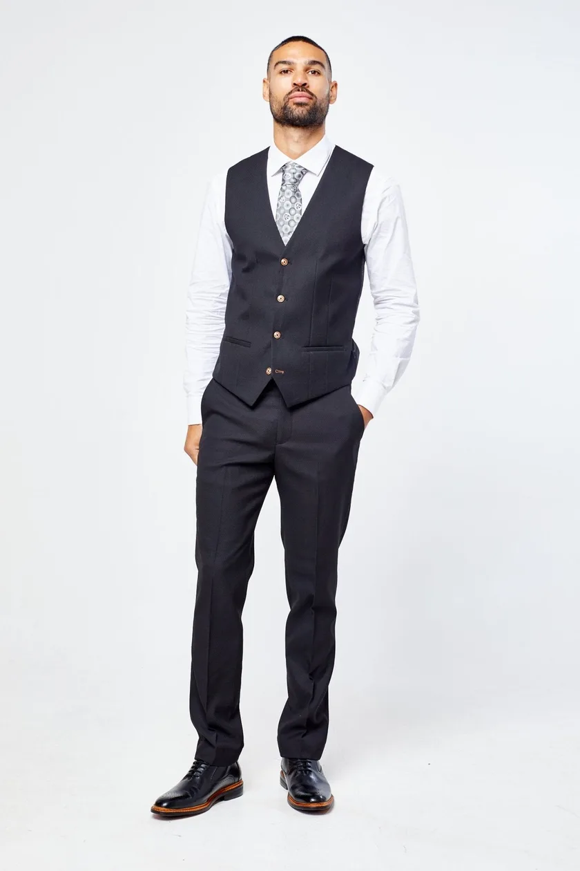 Max Black Waistcoat: the shop's own photo
