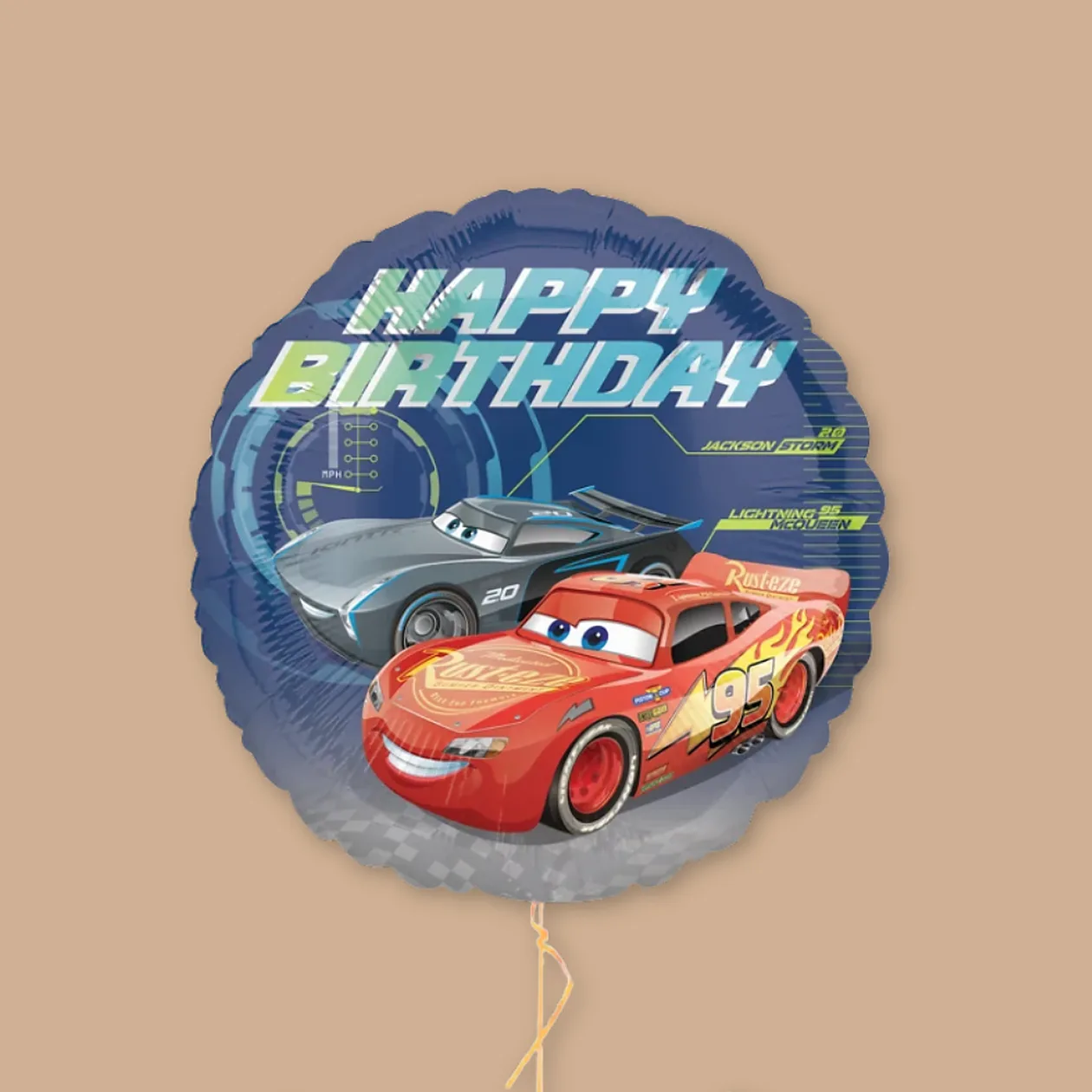 Cars Happy Birthday Balloon In A Box: the shop's own photo