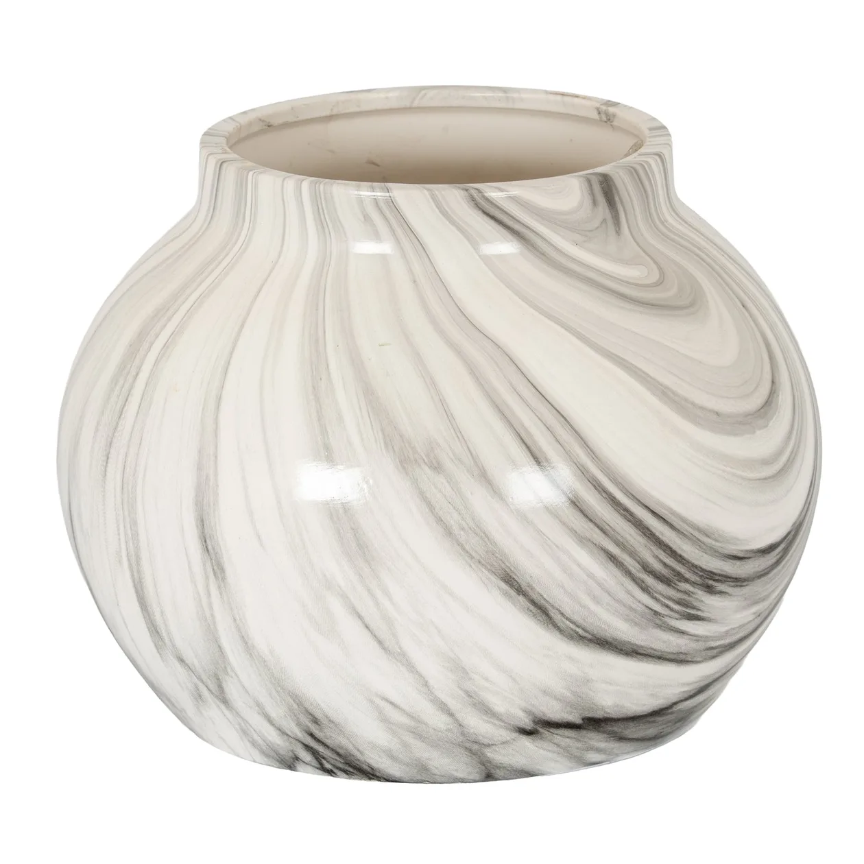 Marble Effect Planter: the shop's own photo