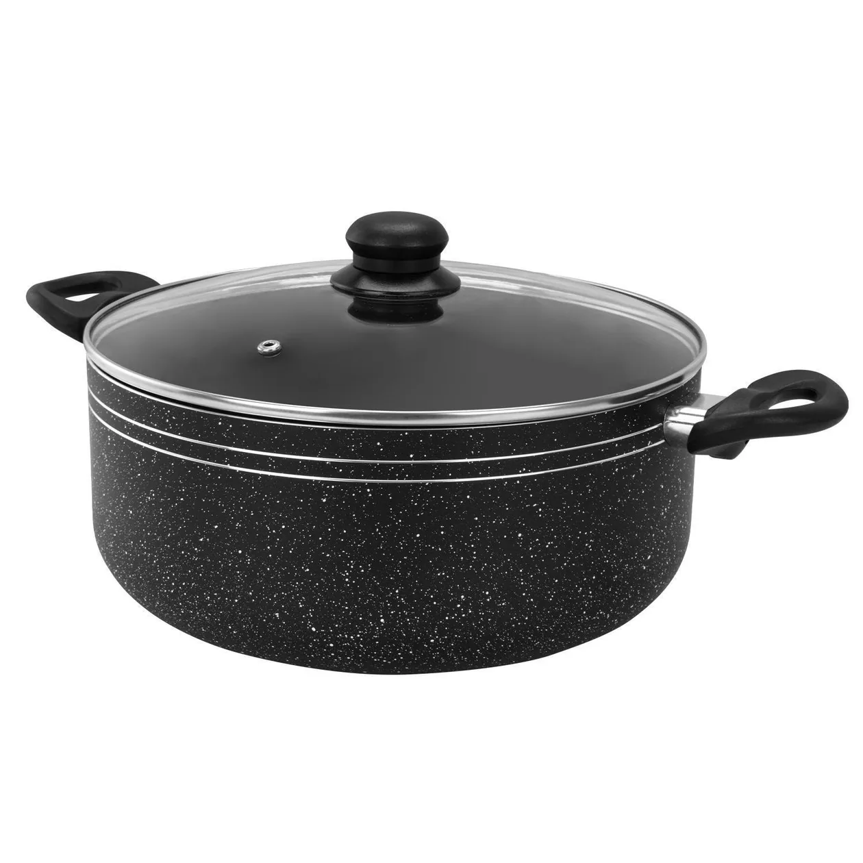 Non-Stick Casserole Dish Cooking Pot with Lid (24cm-32cm): the shop's own photo