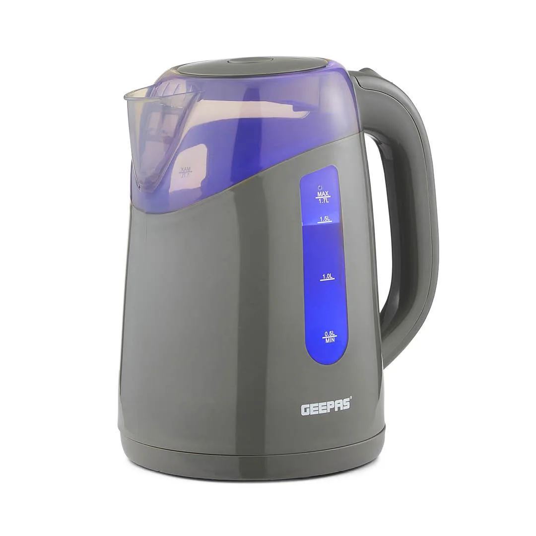 2200W Illuminating Electric Jug Kettle 1.7L In Grey: the shop's own photo