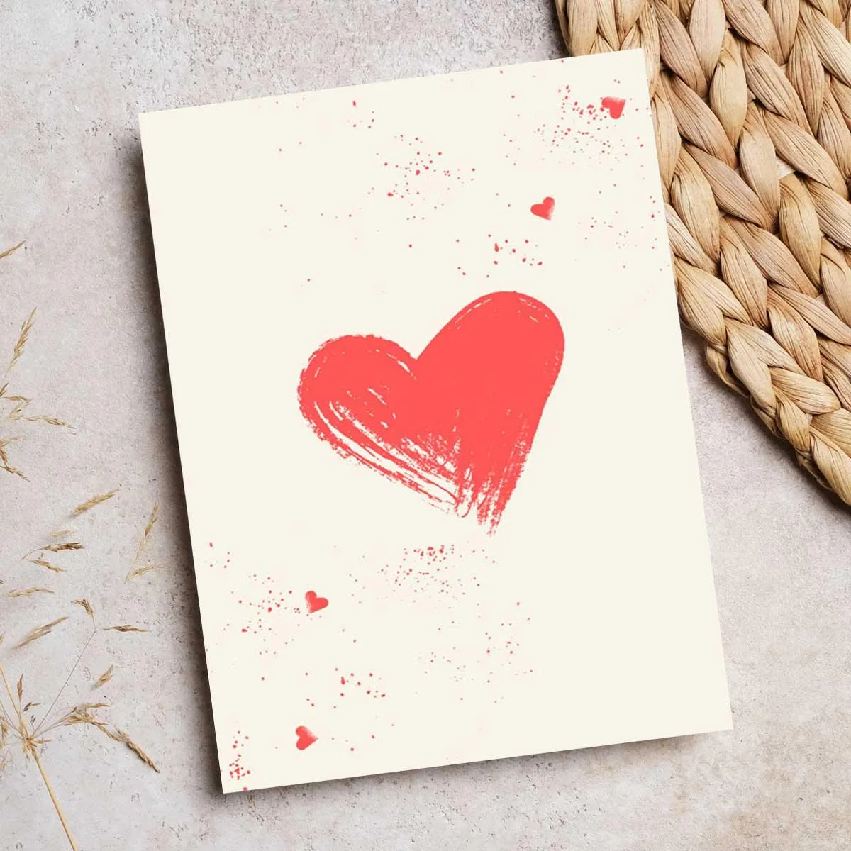 Heart Card: the shop's own photo
