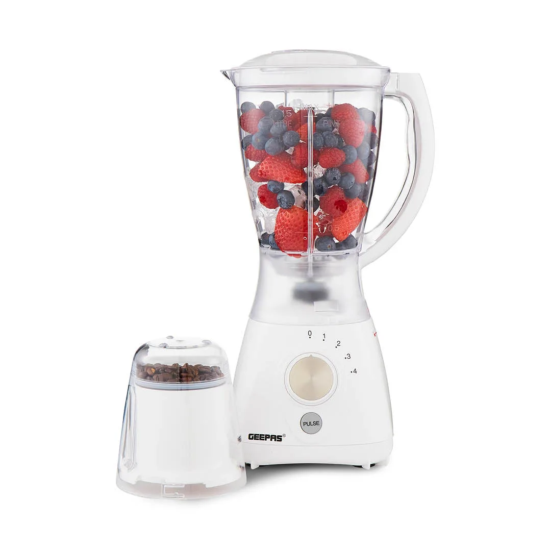 2-In-1 White Portable Food Jug Blender & Grinder 1.5L: the shop's own photo