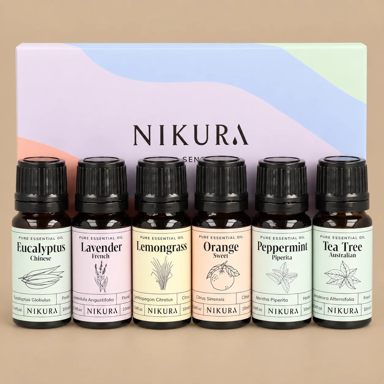 Nikura Starter Kit Essential Oil Gift Set: the shop's own photo