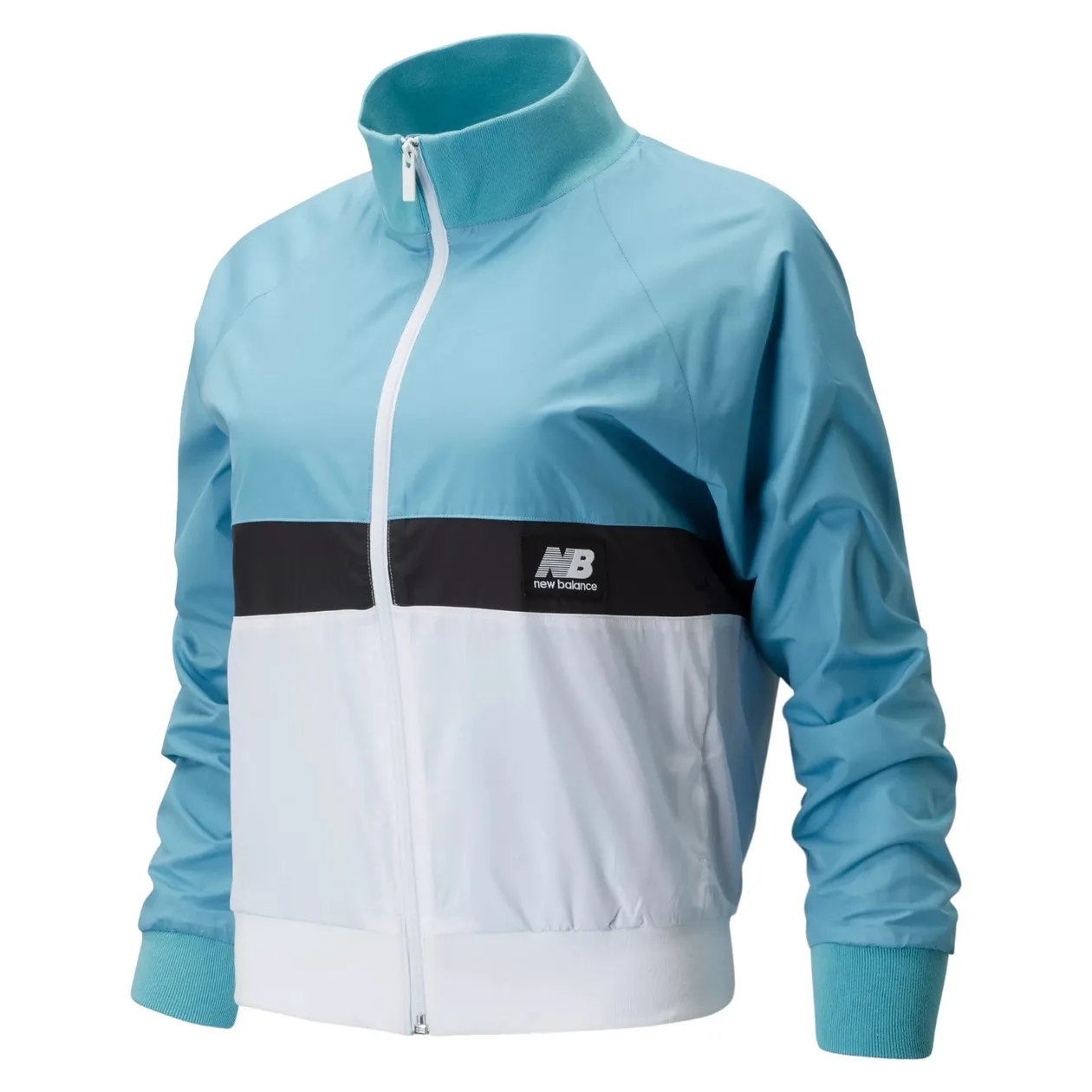 New Balance Women's Athletics Archive Run Wind Jacket - Wax Blue | Size: S: the shop's own photo