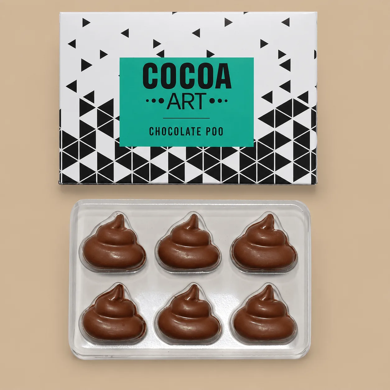 Friars Edible Poo Shaped Chocolate: the shop's own photo