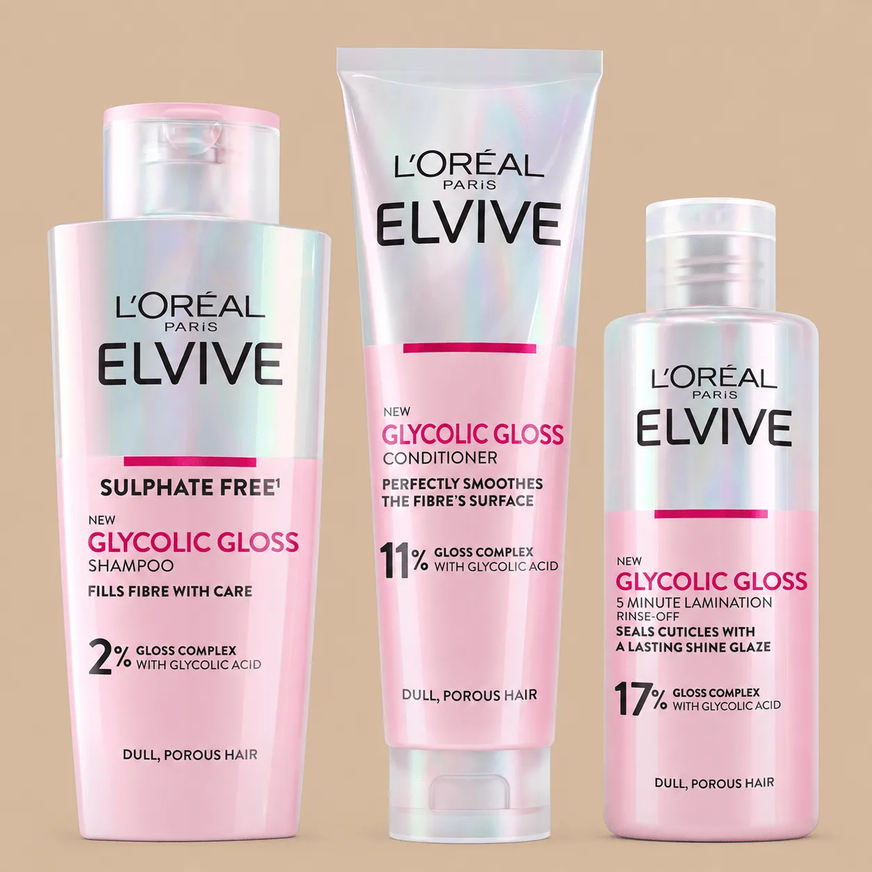 L'Oréal Elvive Glycolic Gloss Set: the shop's own photo