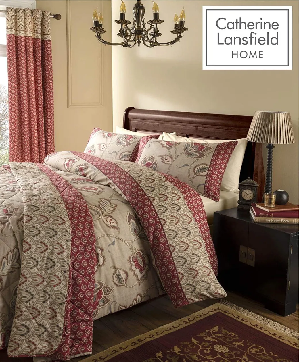 Catherine Lansfield Kashmir Duvet Cover Set - King: the shop's own photo