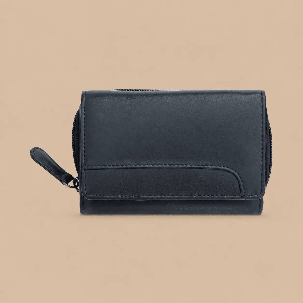PrimeHide Leather Trifold Purse: the shop's own photo
