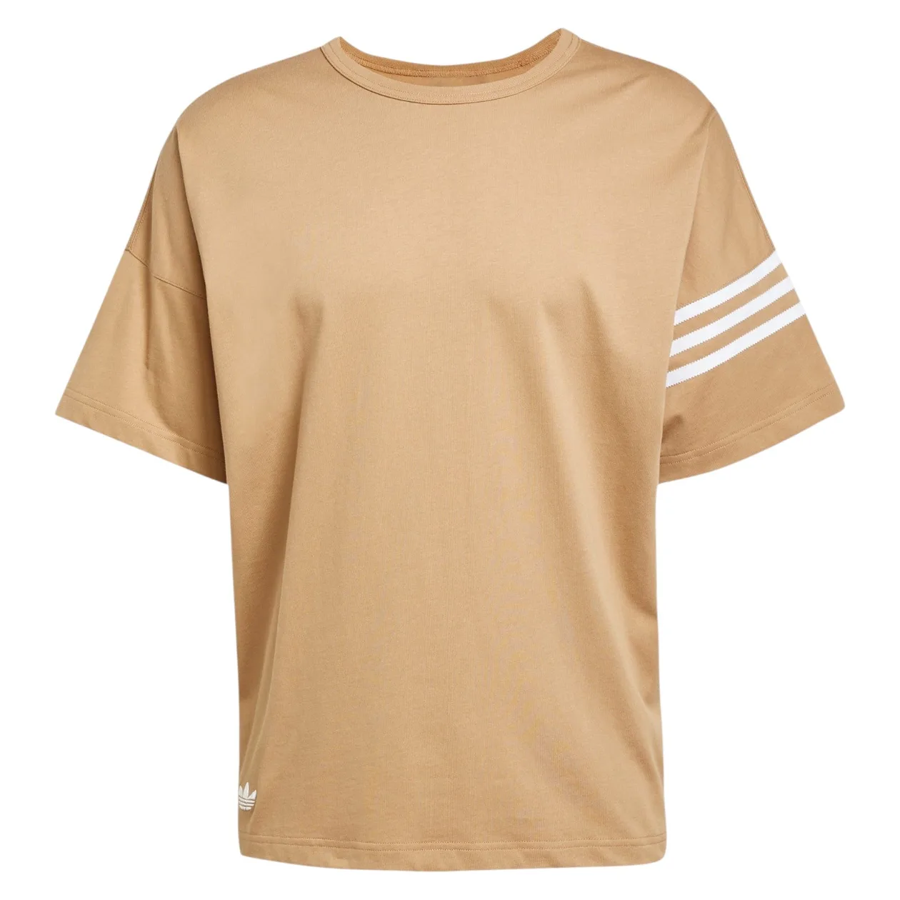 adidas Originals Crew Neck Neuclassics Tee - Cardboard | Size: XS: the shop's own photo
