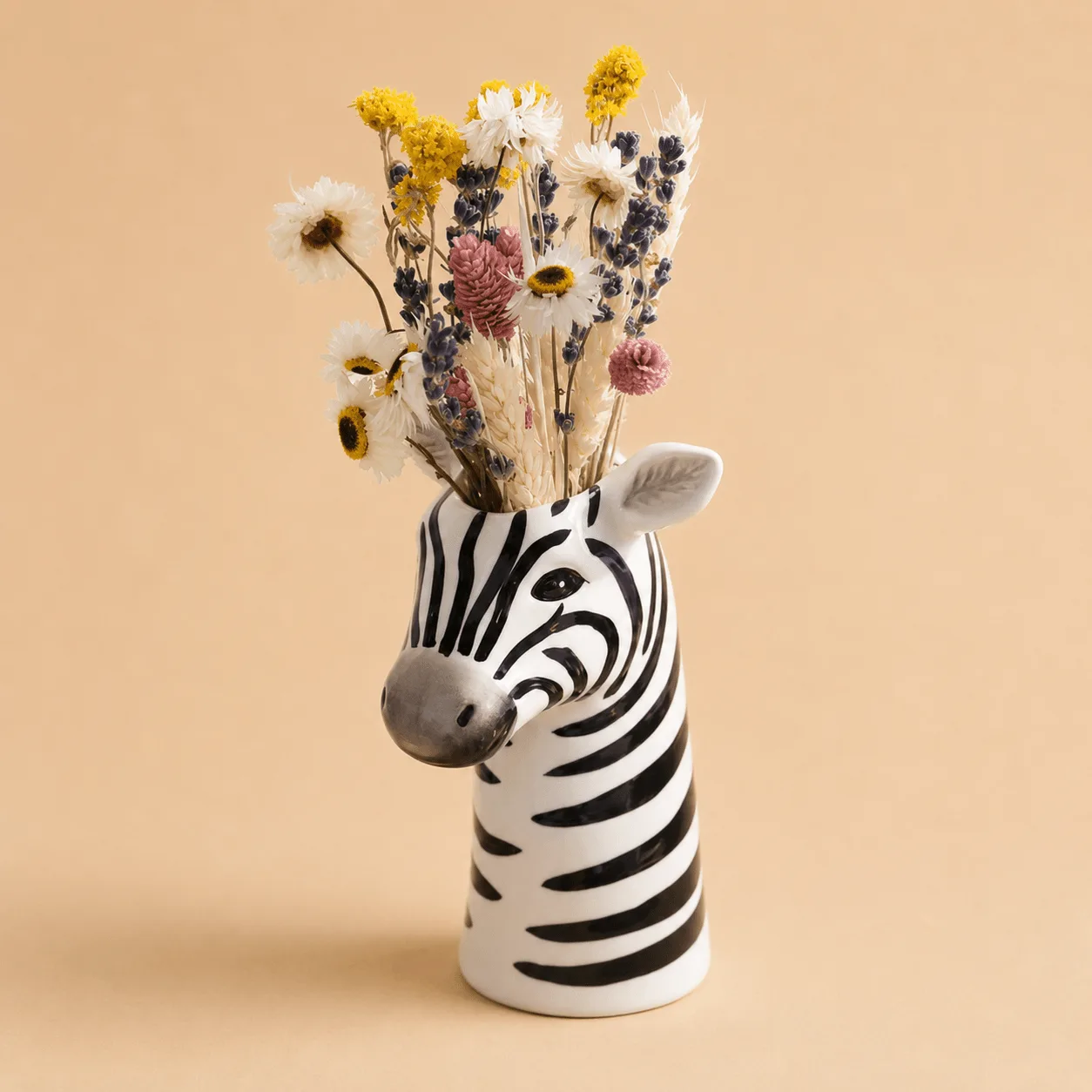 Savannah Zebra Ceramic Vase: the shop's own photo