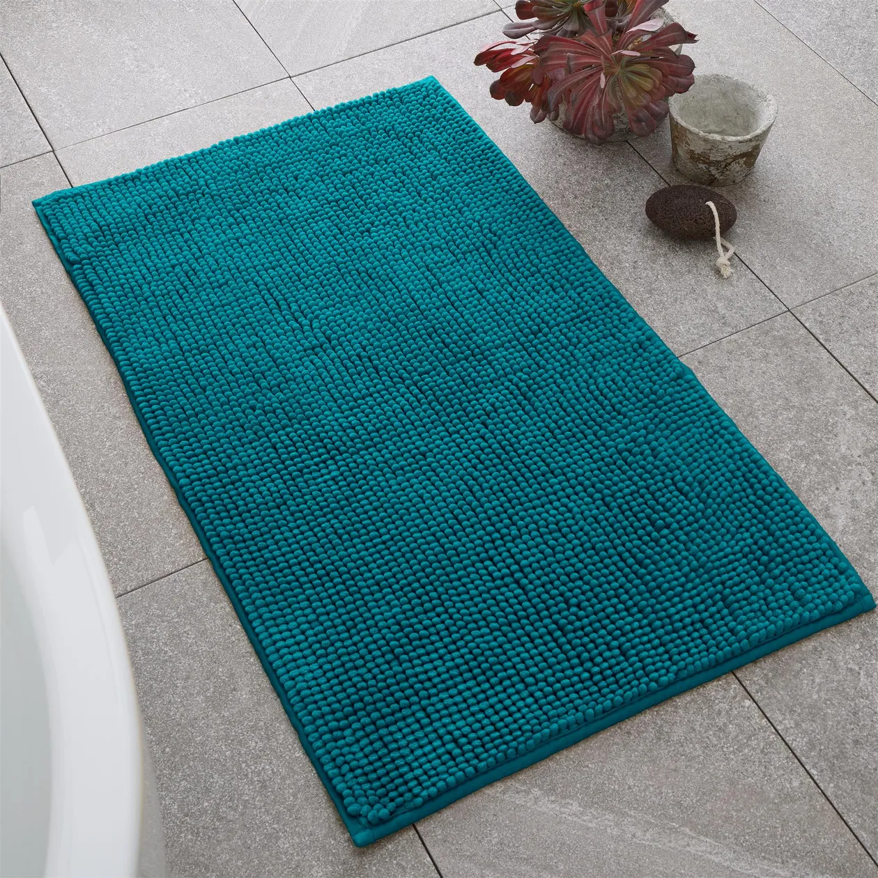 Bobble Bath Mat - Teal: the shop's own photo