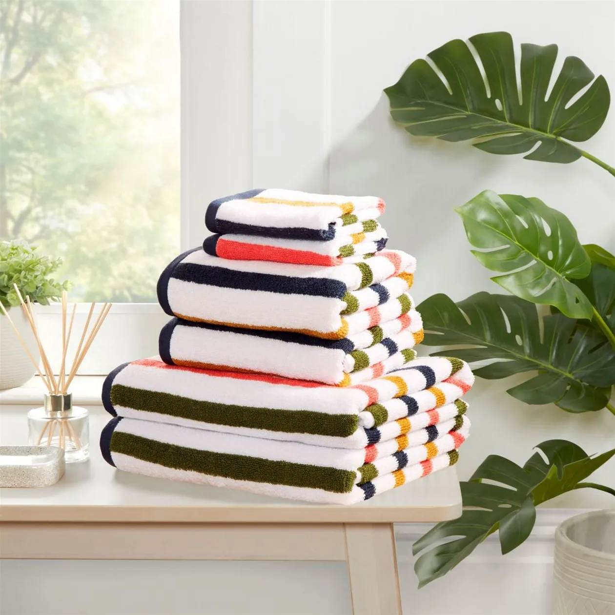 Amalfi 6pc Towel Bale - Multi: the shop's own photo