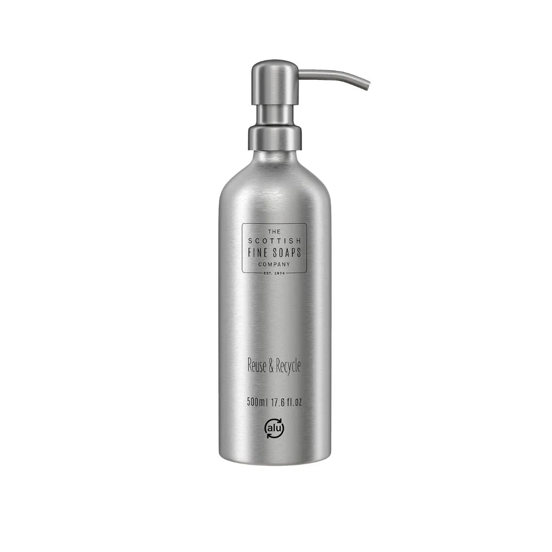 Aluminium Refillable Bottle 500ml with Pump - 500 ML: the shop's own photo