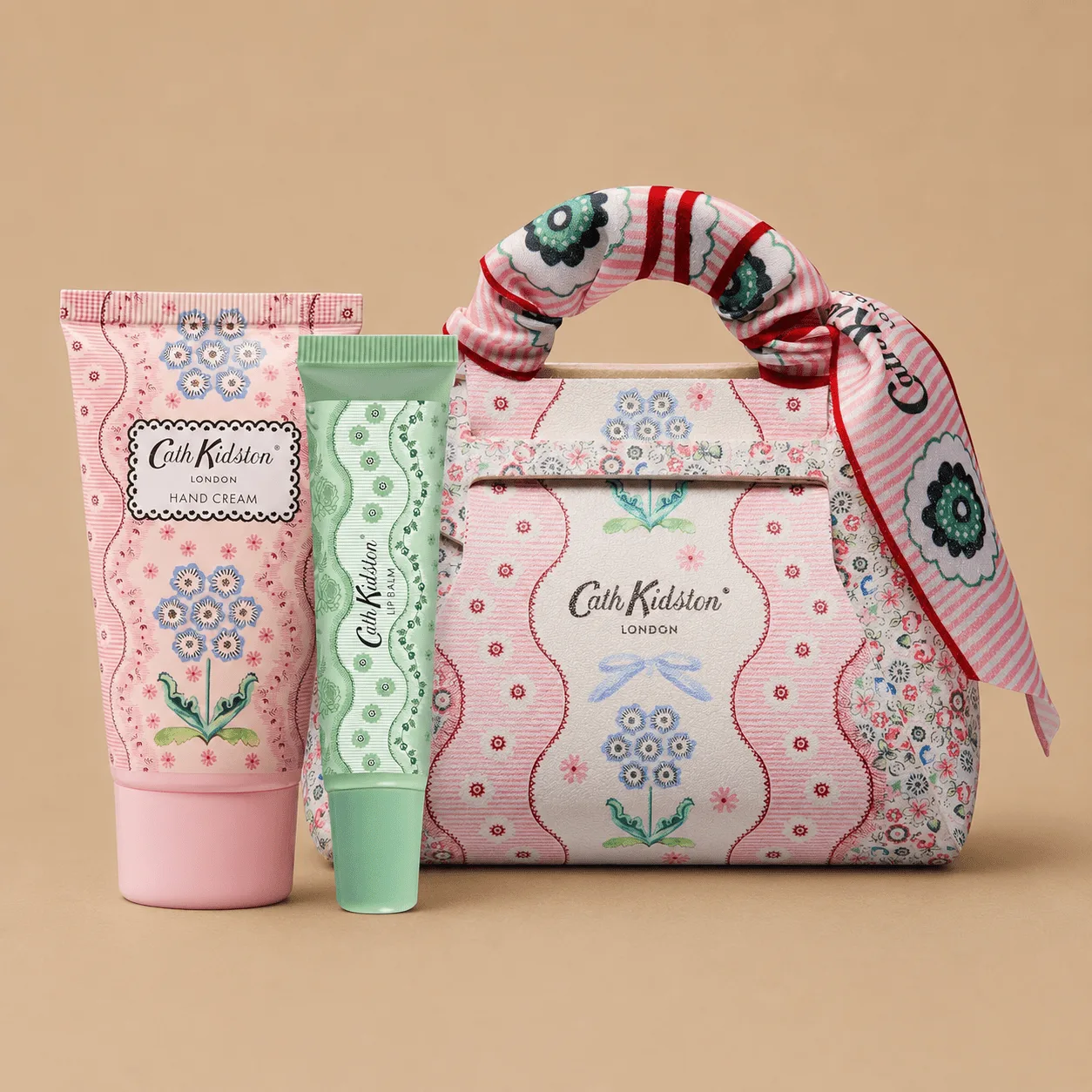 Cath Kidston Hand Cream & Lip Balm Set: the shop's own photo