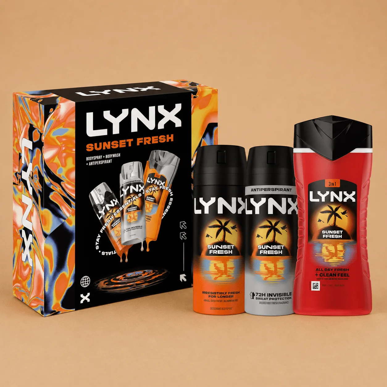 Lynx Sunset Trio Set: the shop's own photo