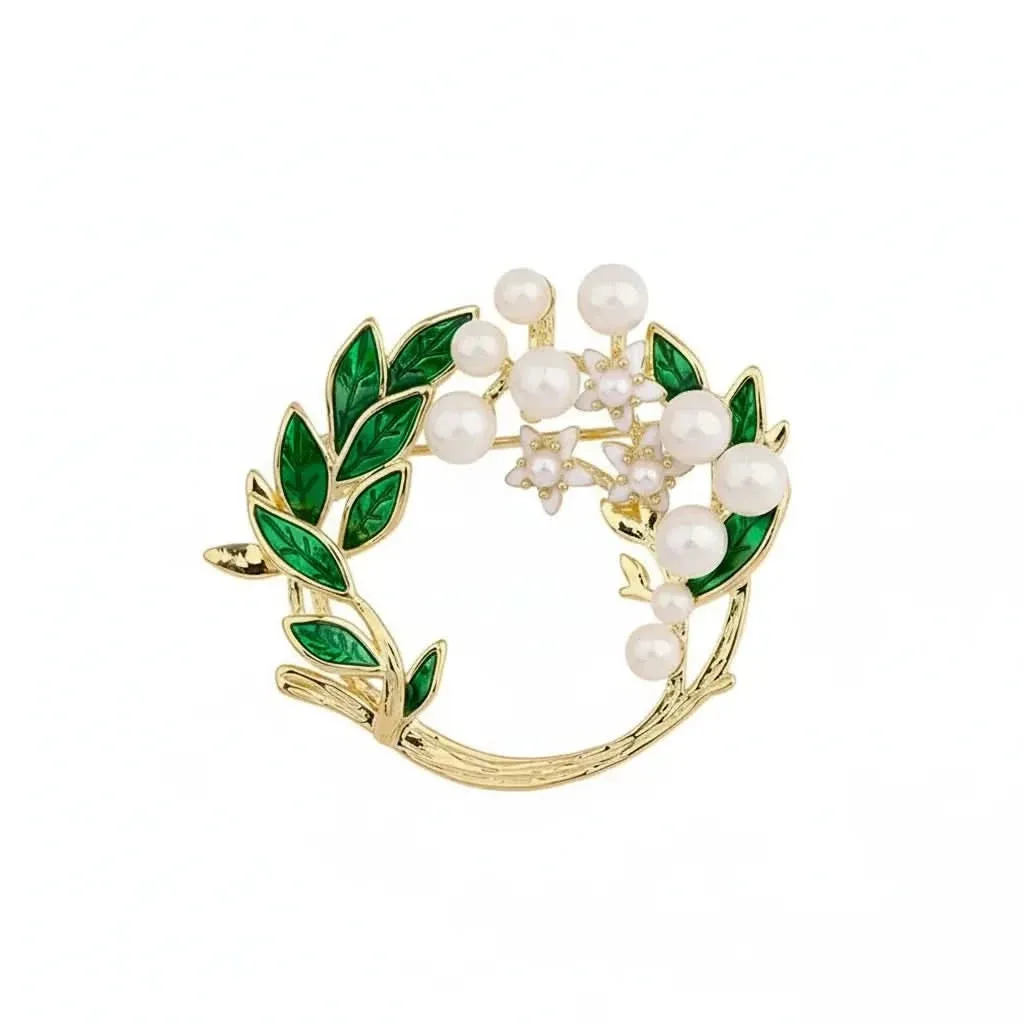 Pearl Jasmine Brooch: the shop's own photo