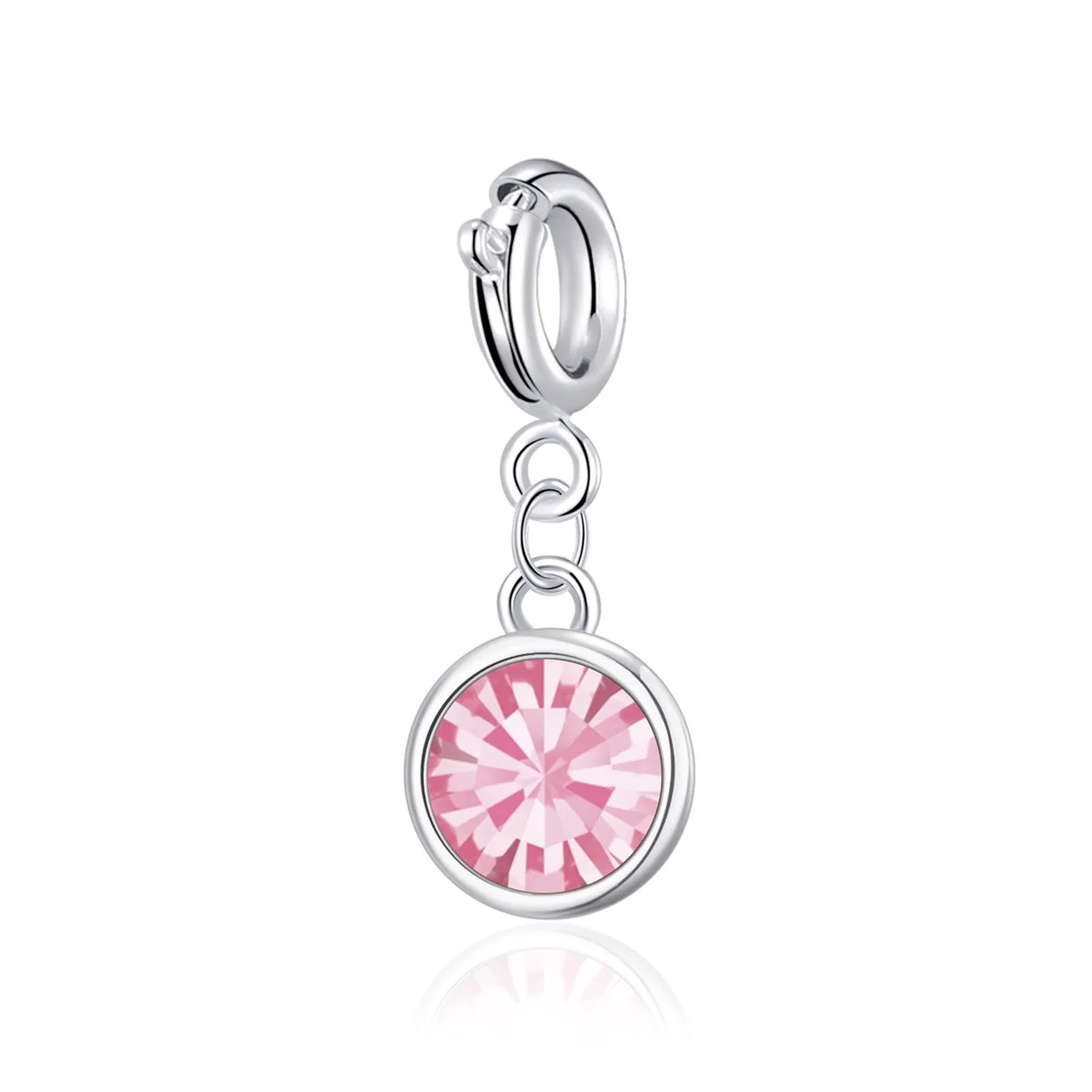 Clip on Birthstone Charms Created with Zircondia® Crystals: the shop's own photo