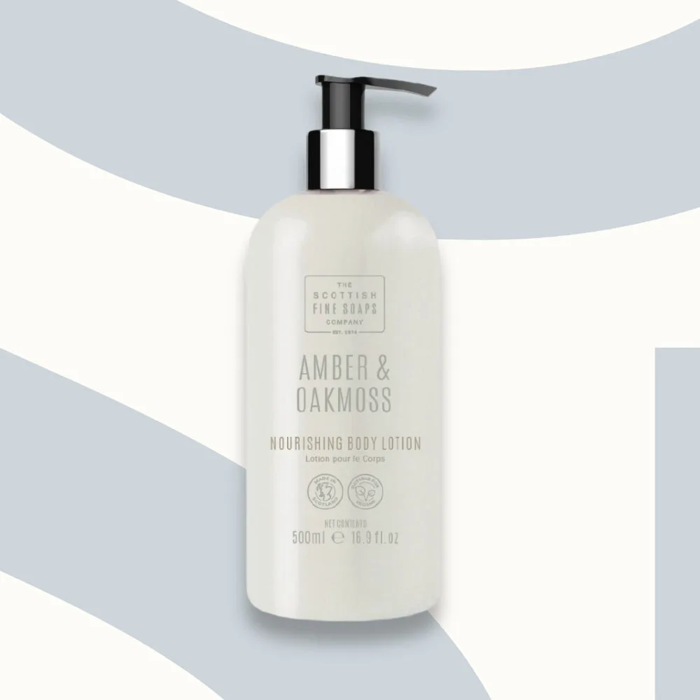 Amber & Oakmoss Nourishing Body Lotion 500ml: the shop's own photo