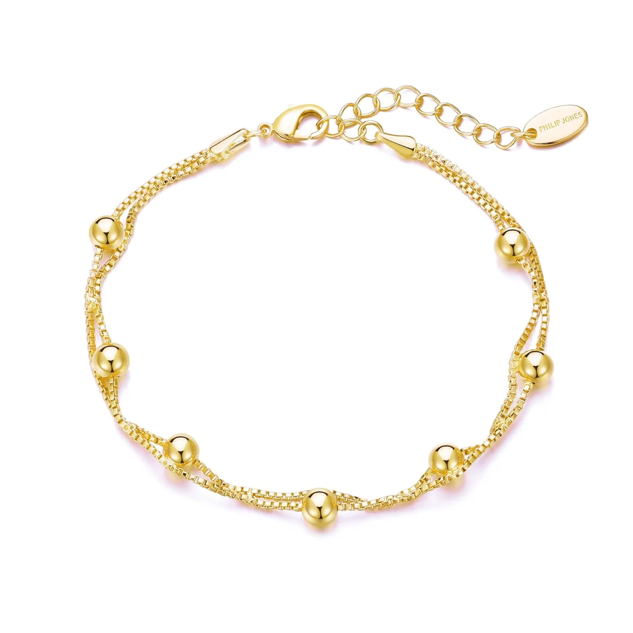 18k Gold Plated Ball Bracelet: the shop's own photo
