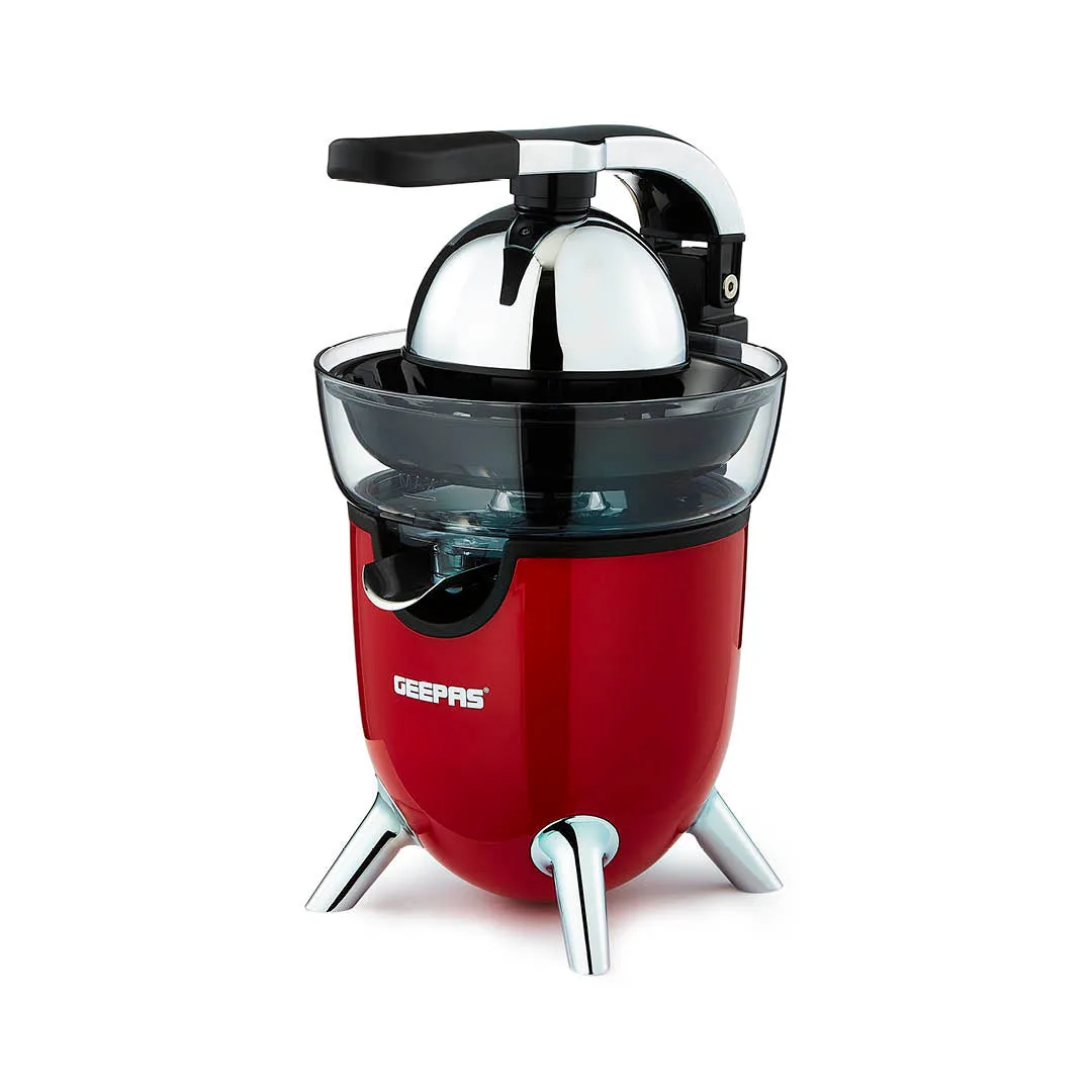 Red Dual-Cone 'Retrovive' Electric Juicer Extractor: the shop's own photo