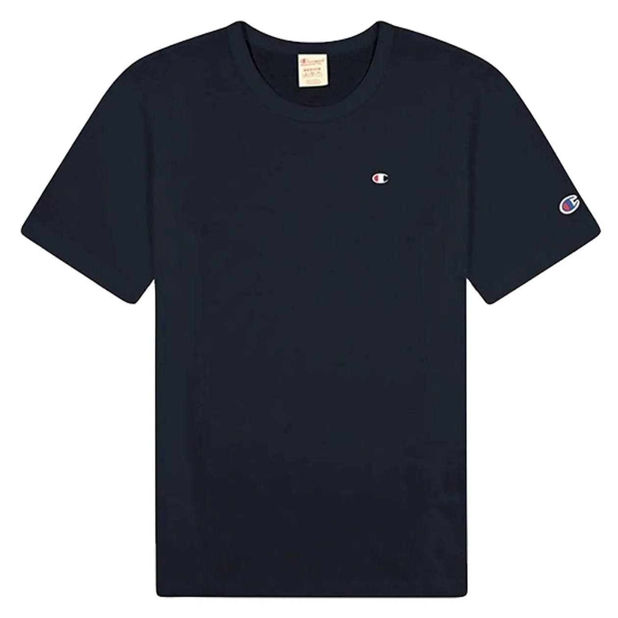 Champion Reverse Weave Crewneck Tee - Navy | Size: S: the shop's own photo