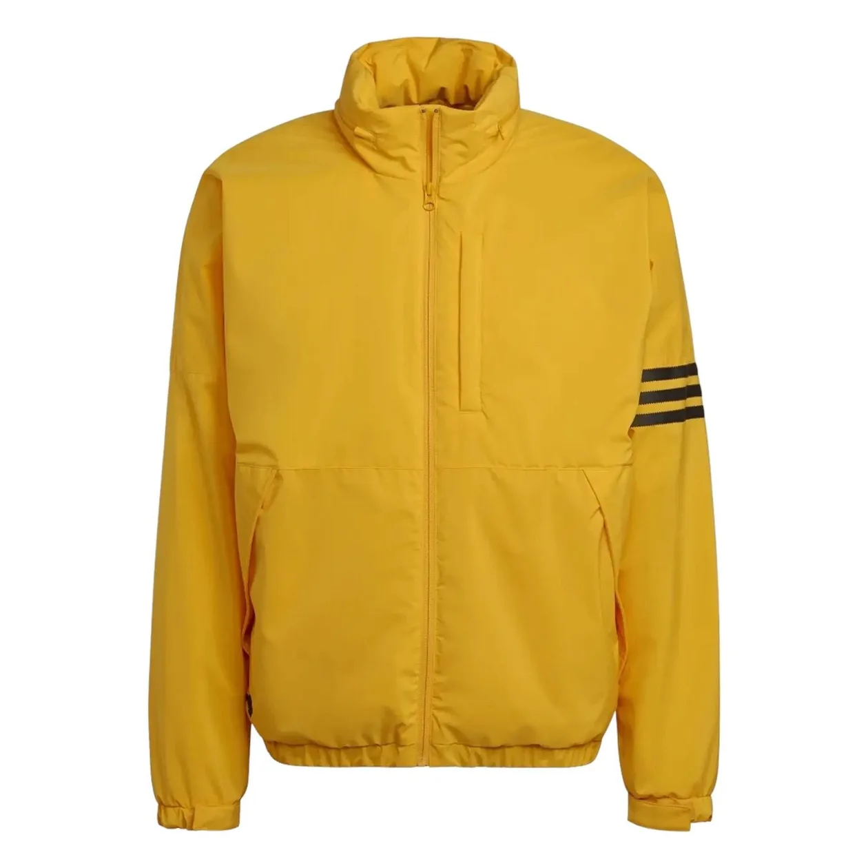 adidas Originals Padded Stripes Puffer Jacket - Collegiate Gold | Size: XL: the shop's own photo
