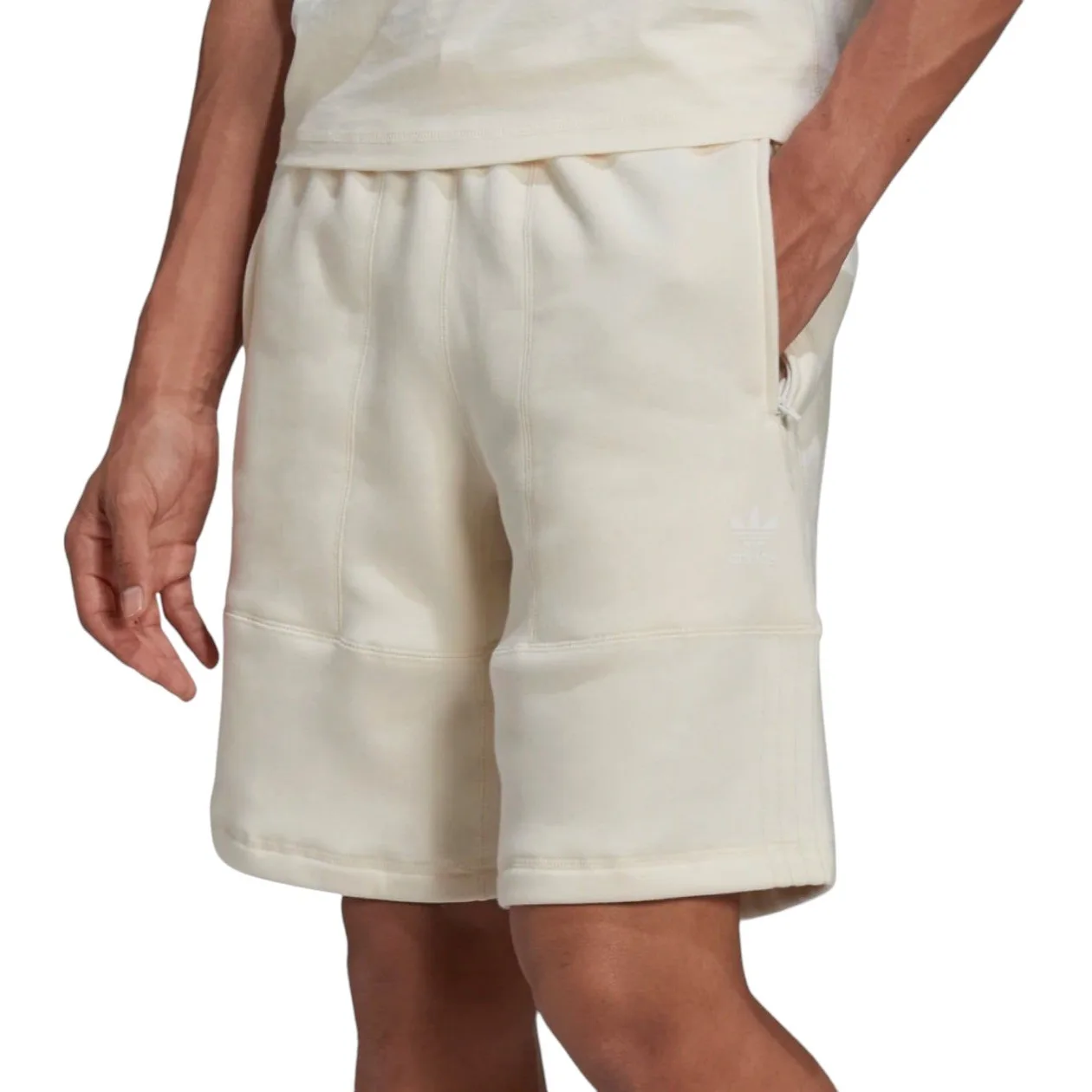 adidas Originals Adicolor Clean Classics 3-Stripes Shorts - Non Dyed | Size: XS: the shop's own photo