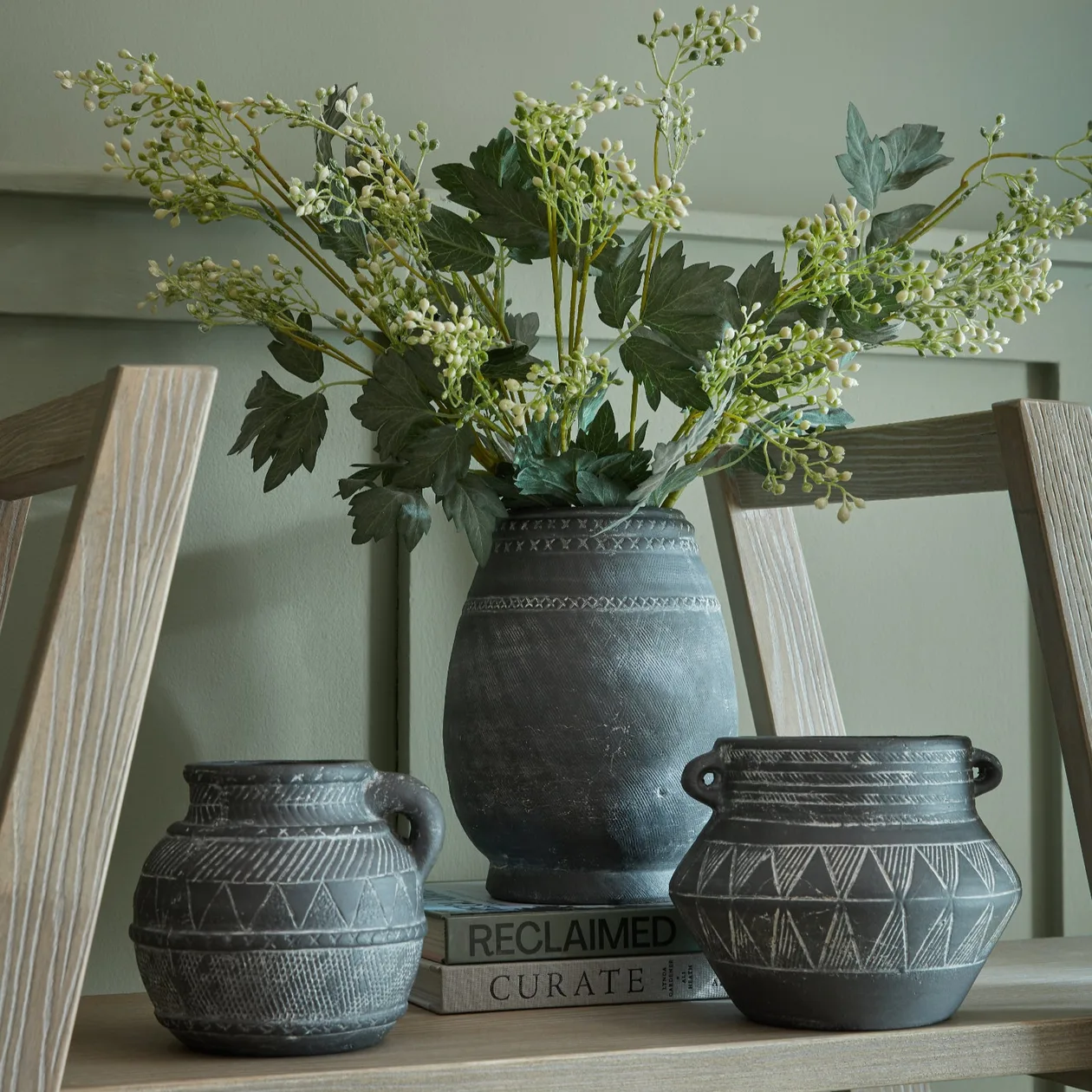 Etched Collection Pot With Handle: the shop's own photo