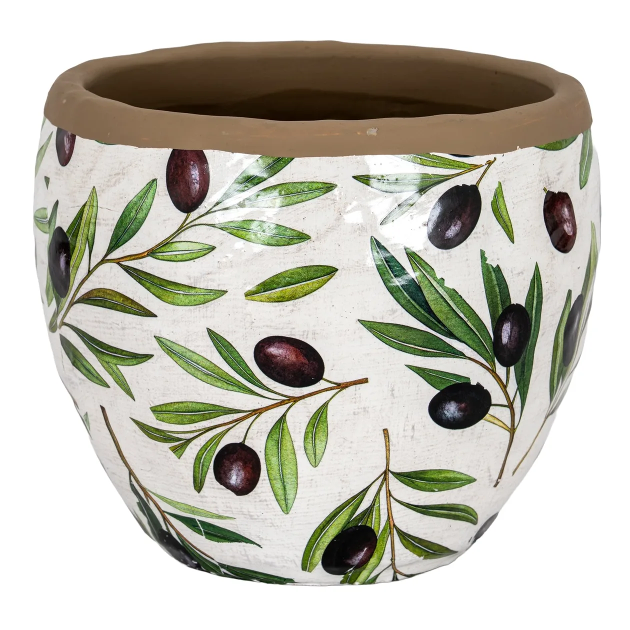Verdal Olive Medium Planter: the shop's own photo