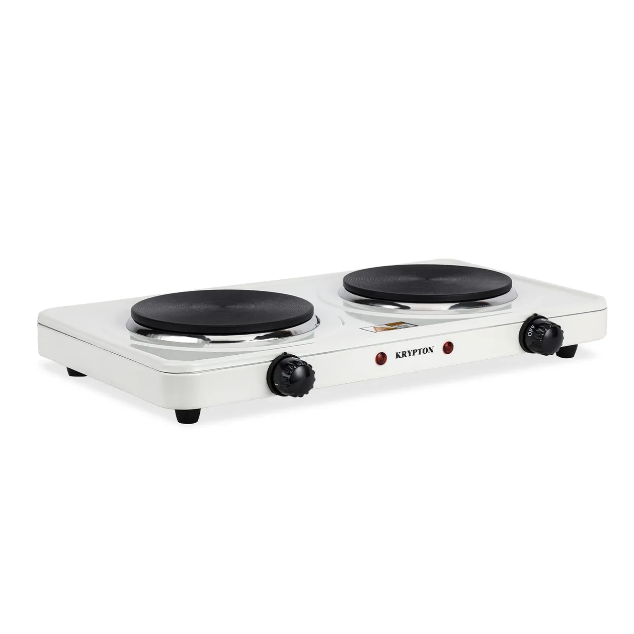 2000W White Cast Iron Electric Double Hot Plate: the shop's own photo